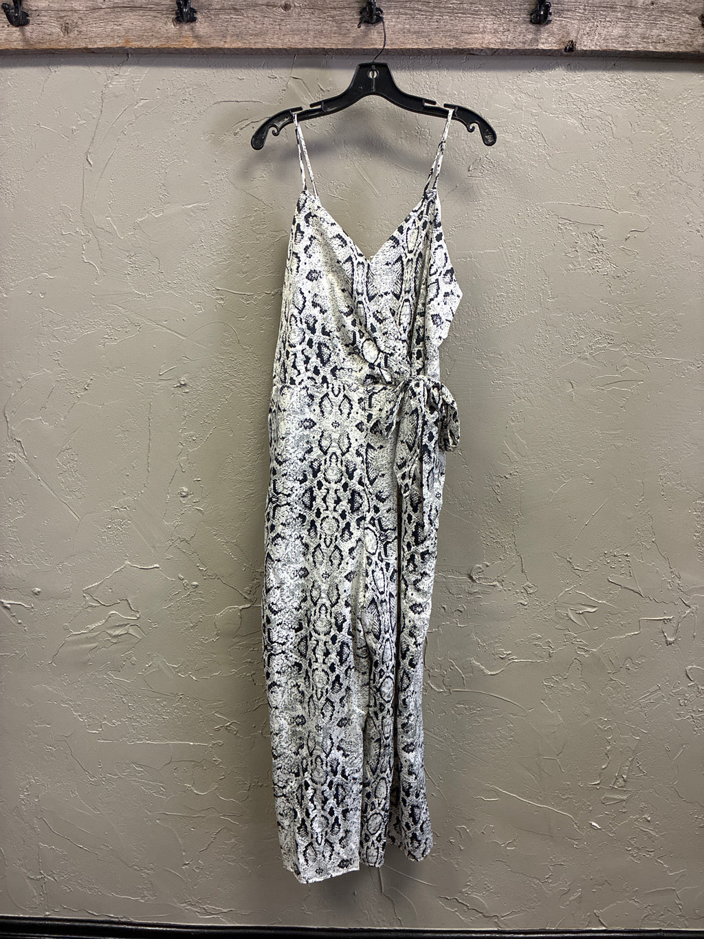 mod/x Snake Print Jumpsuit (org$80)