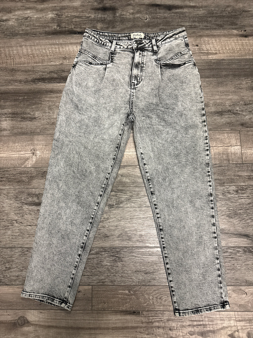 Listicle High-Waisted Acid Washed Jean (org$68)