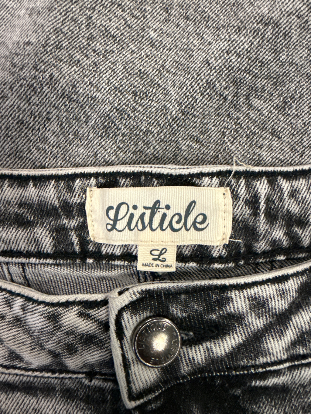 Listicle High-Waisted Acid Washed Jean (org$68)