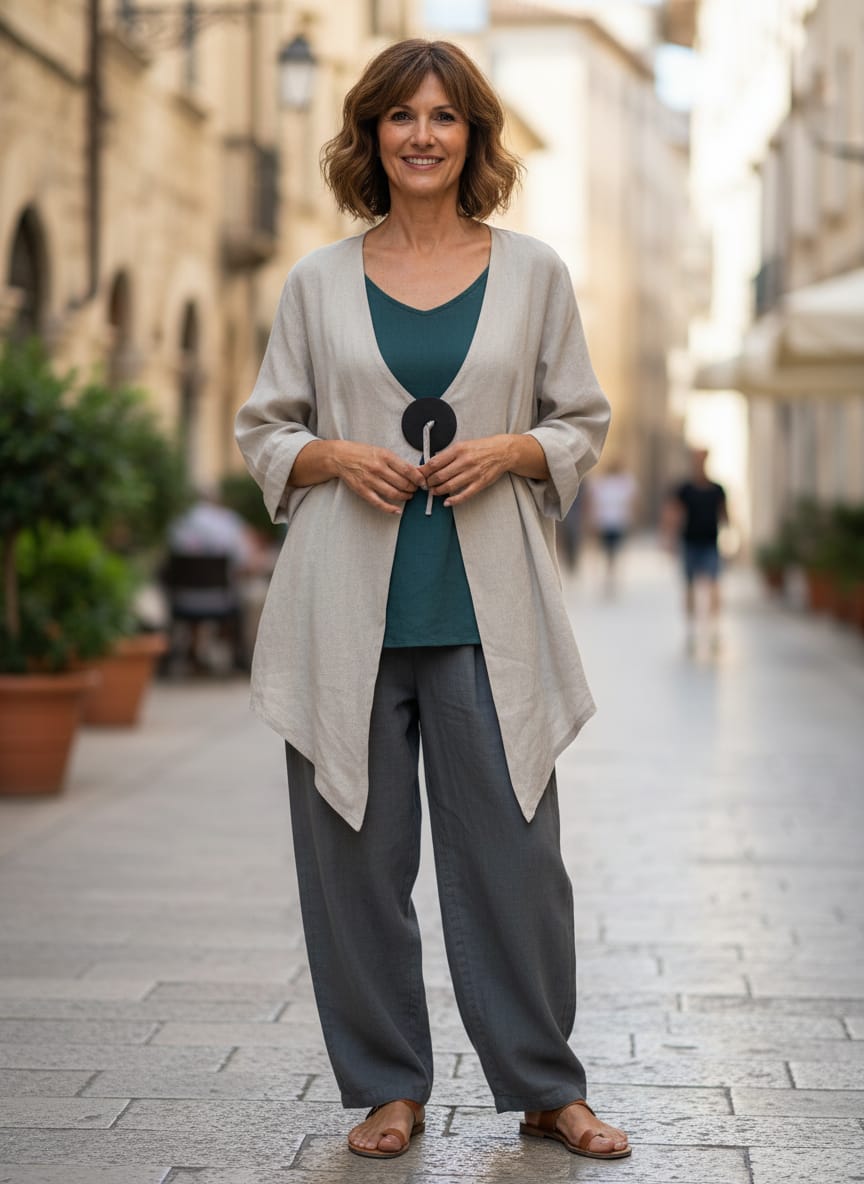 John P Asym Linen Cover (org$149)