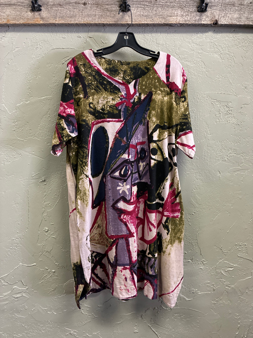Picasso-Inspired Tunic Dress