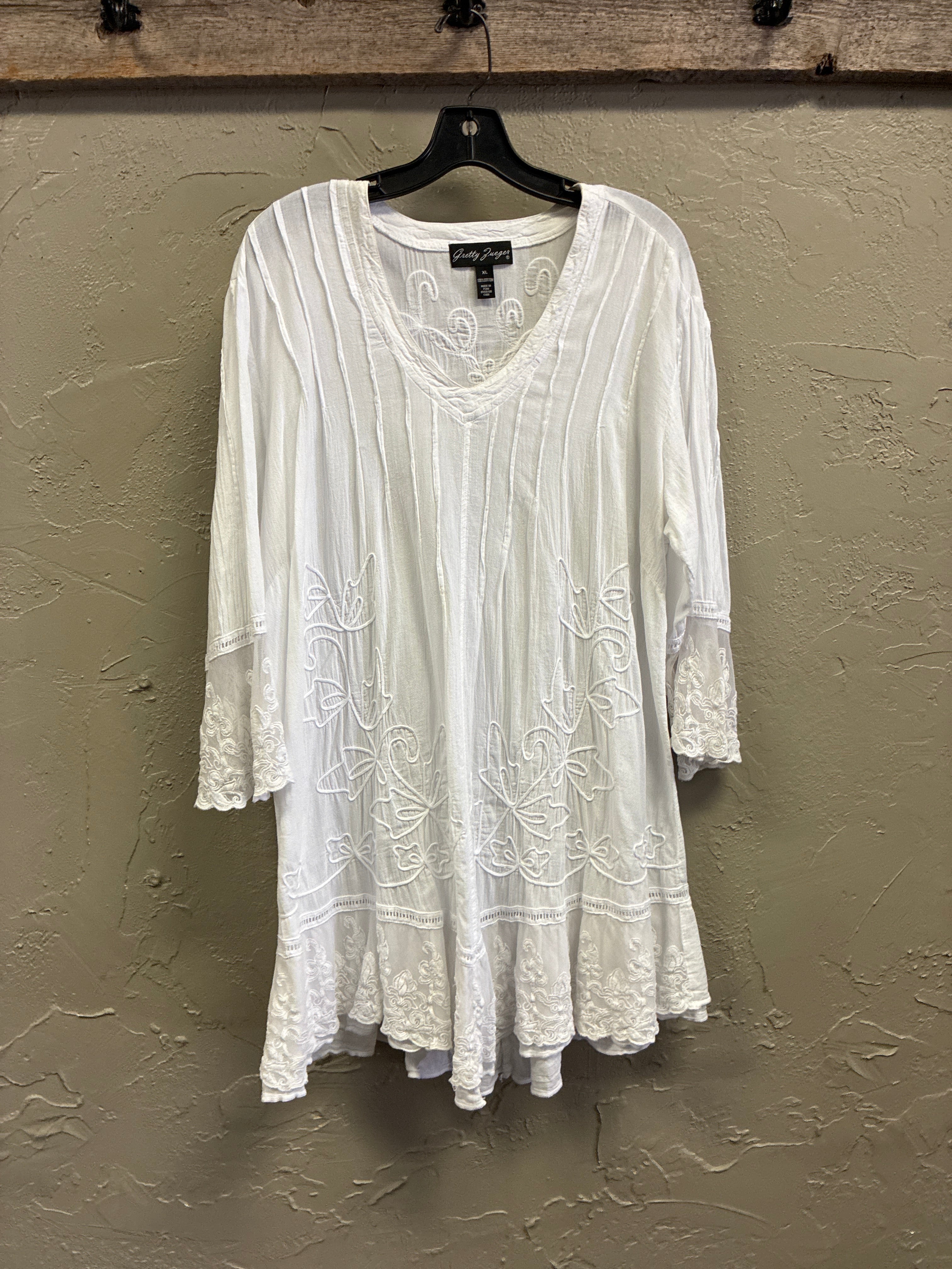 Gretty Zueger Lola Cotton Tunic (org$135)