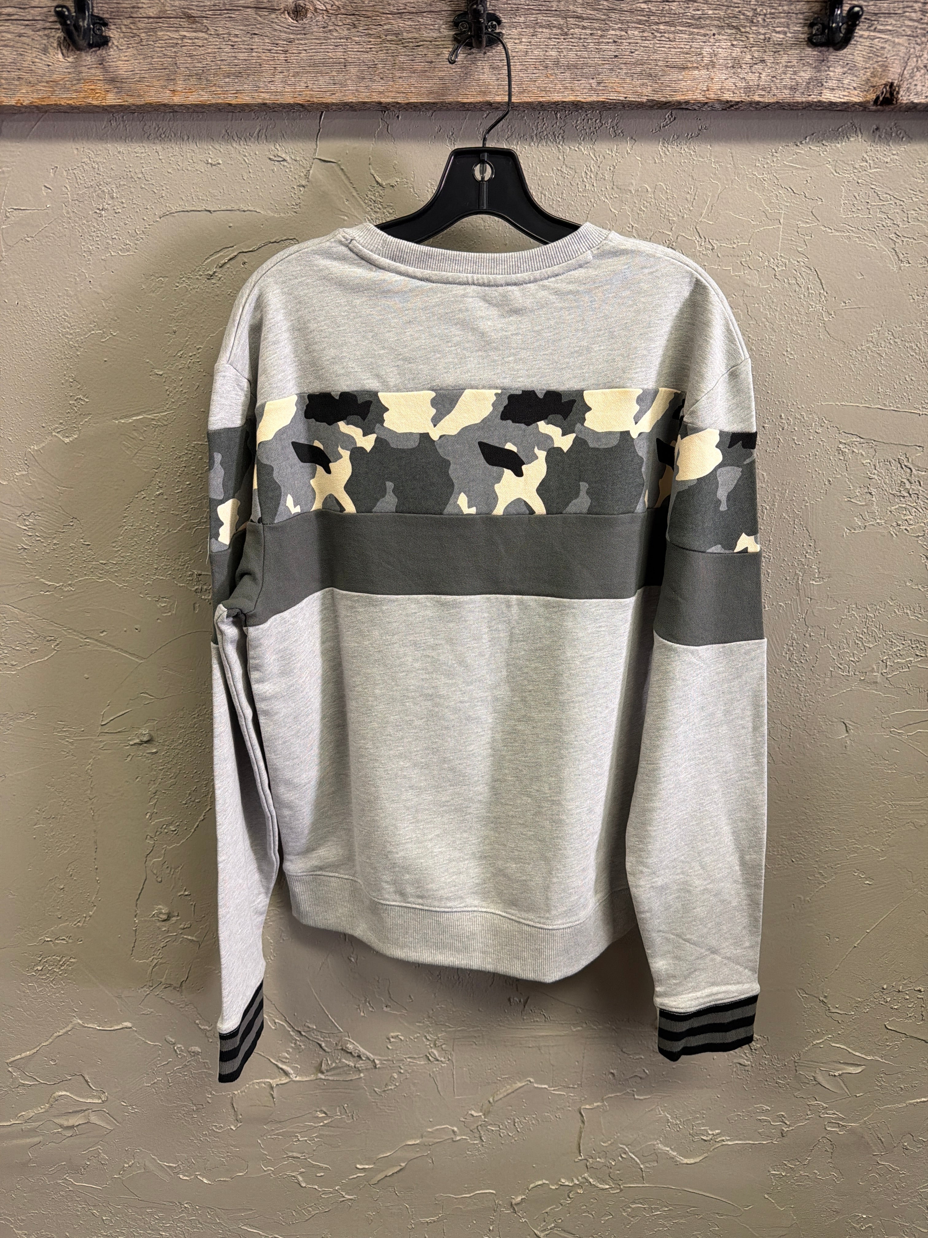 NWT Shabazz Bros Camo Stripe Pullover (org$125)