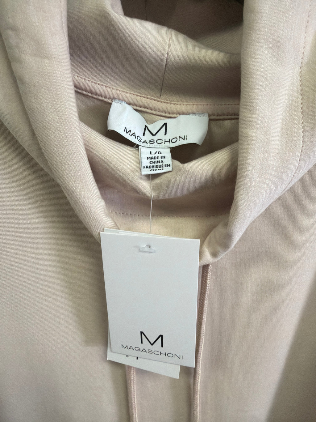 NWT Magaschoni Drawstring Hoodie (org$88)
