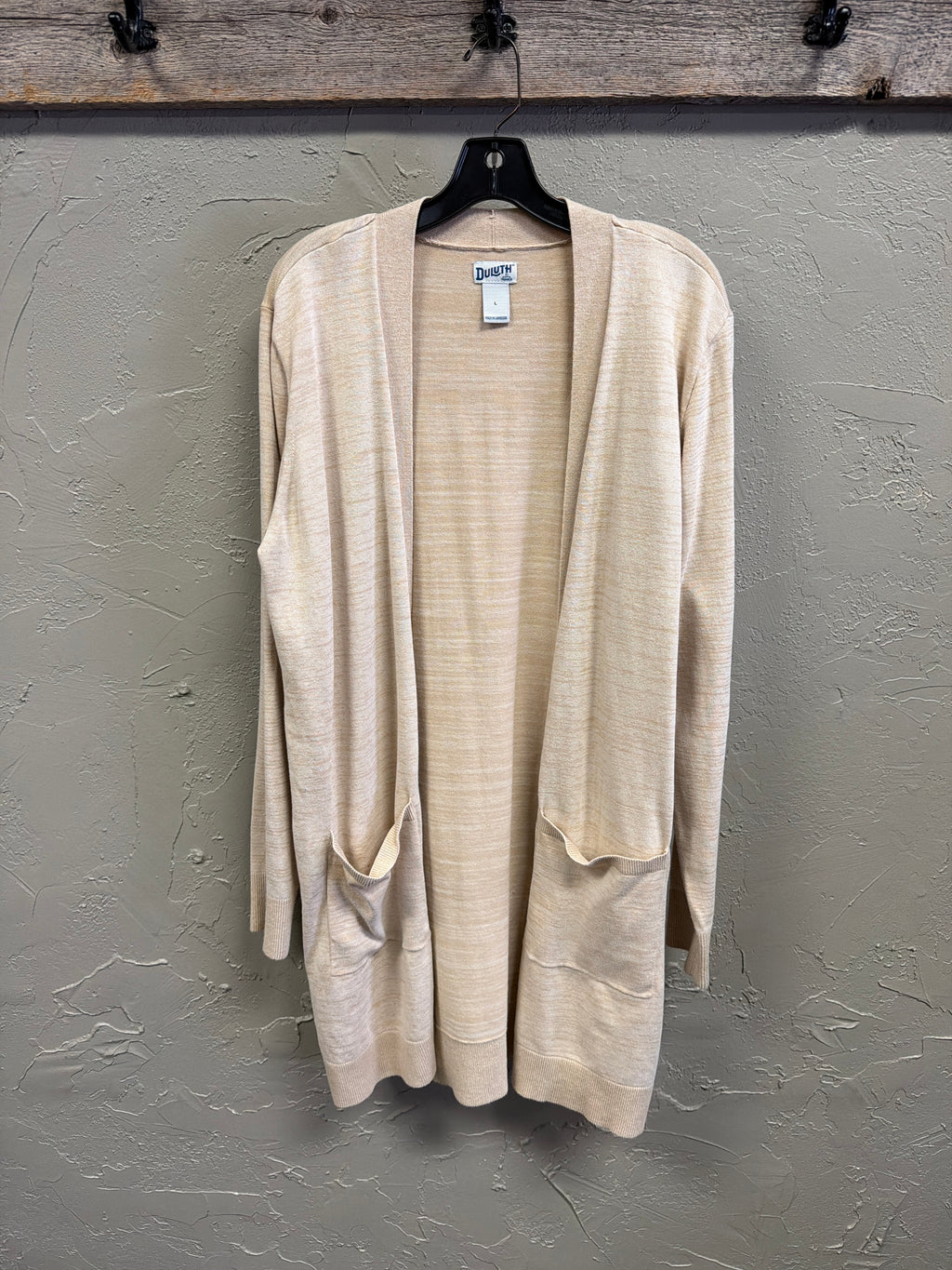 Duluth Trading Open-Front Cardigan (org$70)