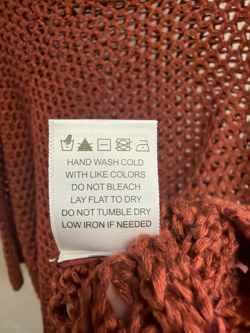 NWOT Indigo Thread Open-Knit Sweater (org$65)