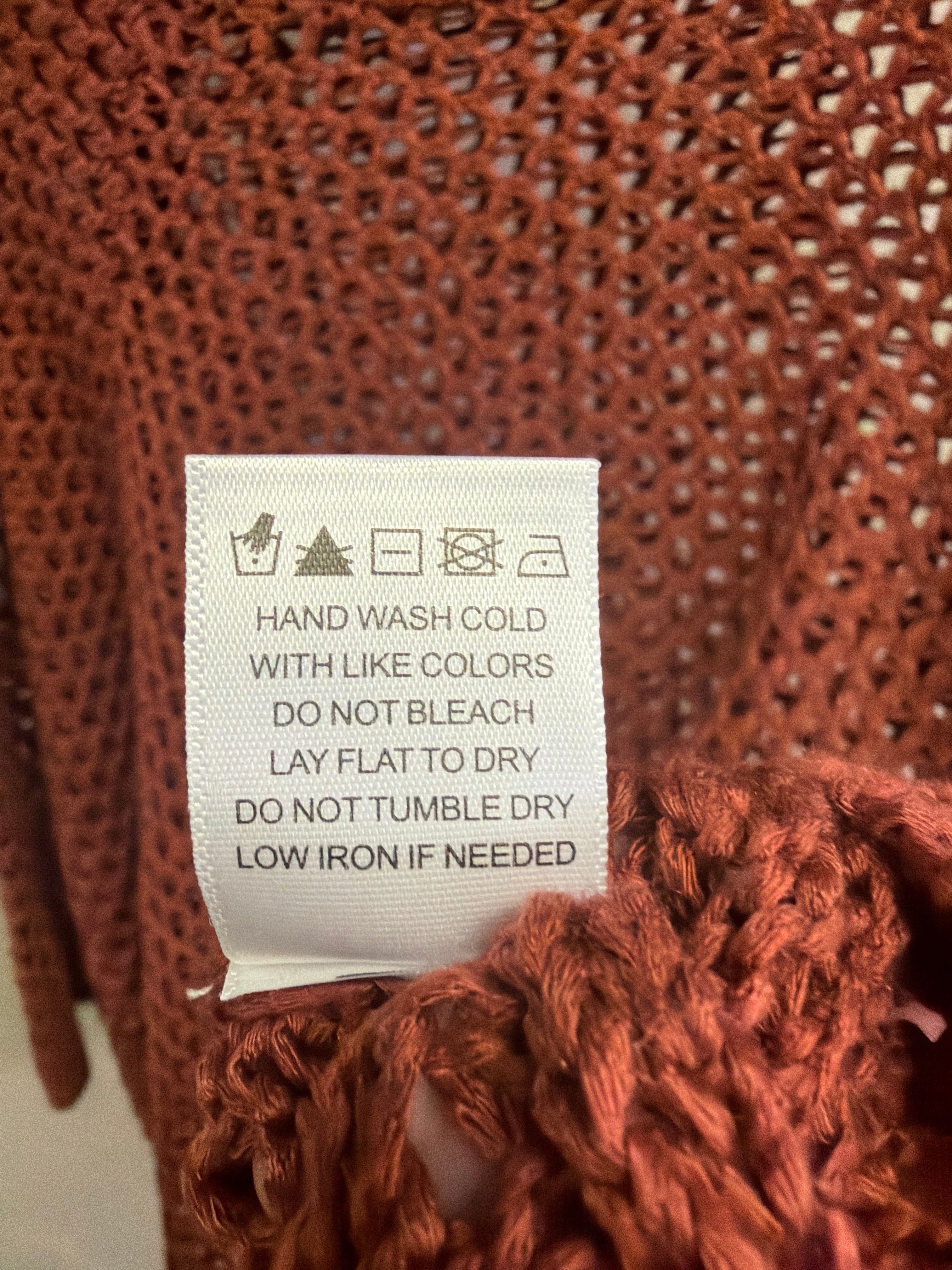 NWOT Indigo Thread Open-Knit Sweater (org$65)