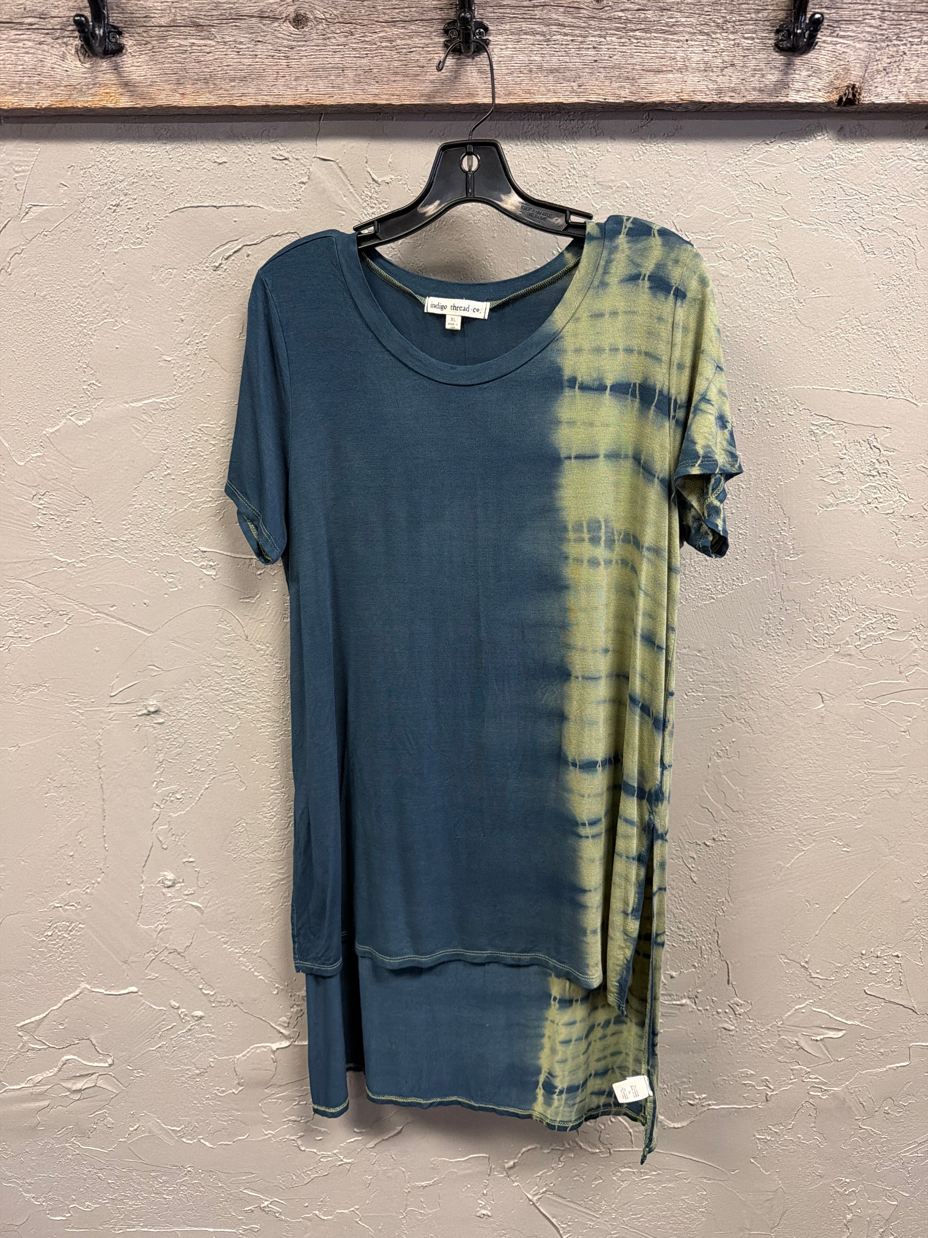 NWOT Indigo Thread Tie-Dye Top (org$38)
