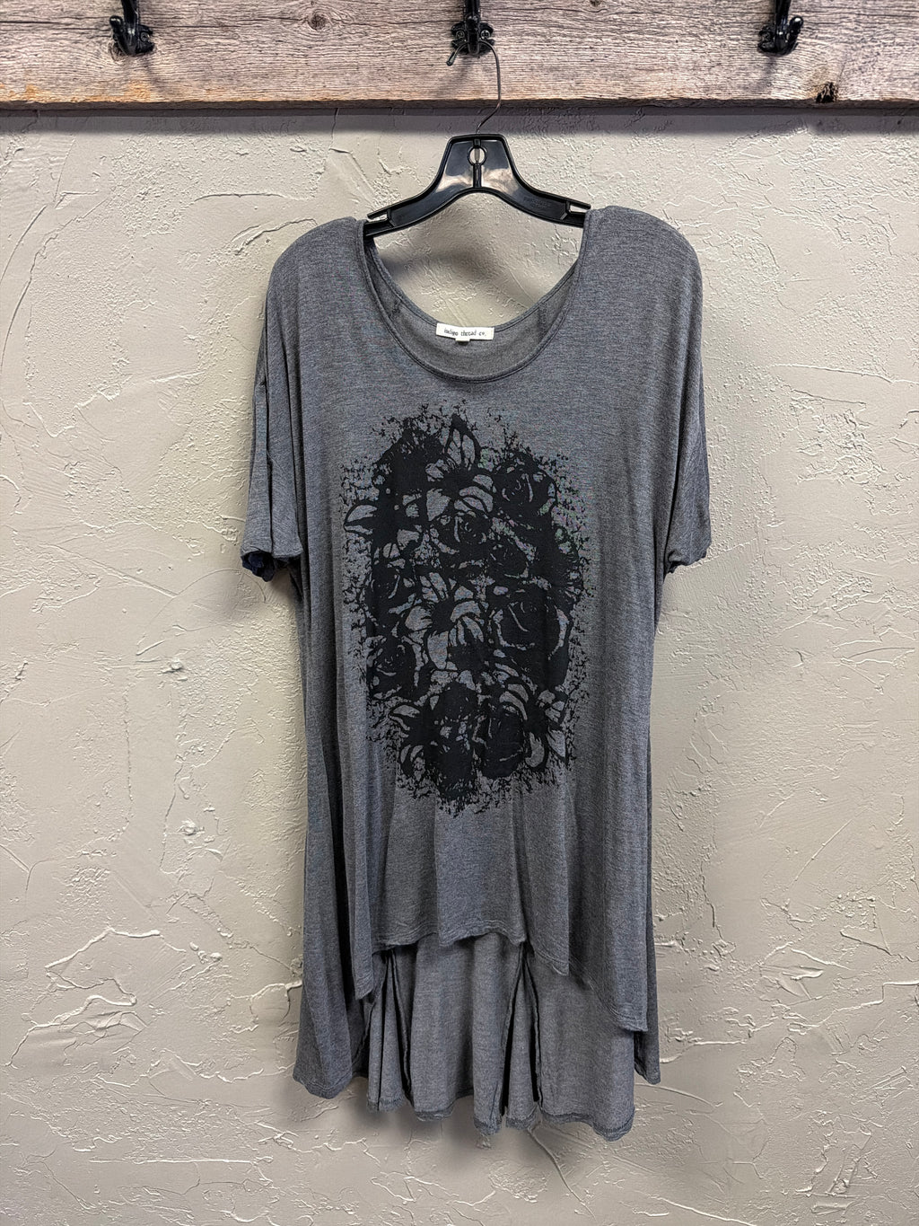 Indigo Thread Asym Tunic Top