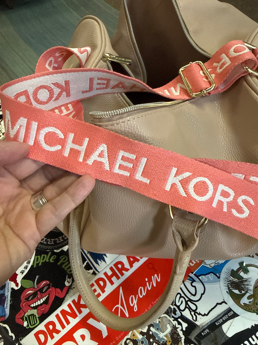 MK Weekender Duffel Bag