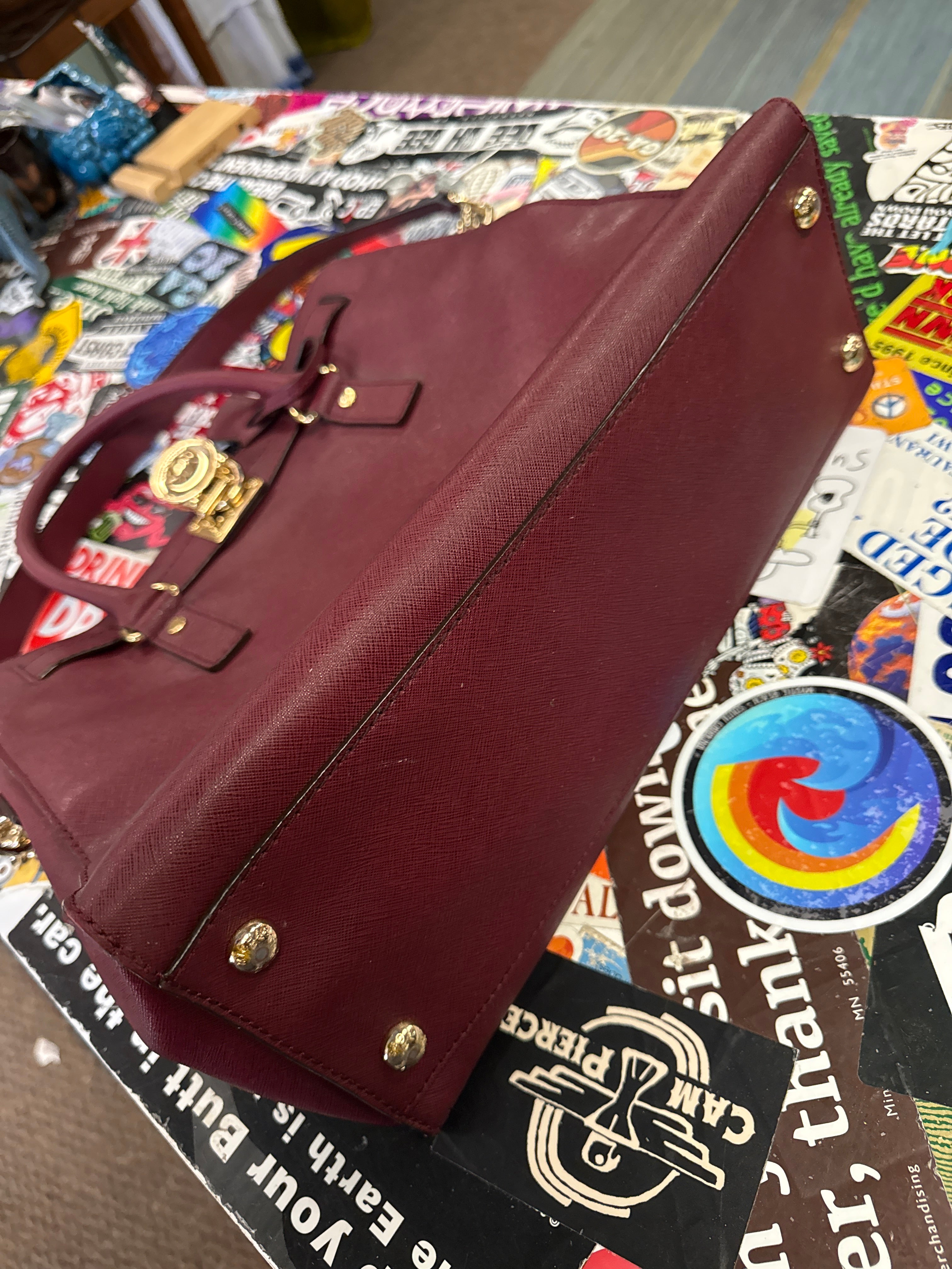 NWOT MK Hamilton Tote (org$358)