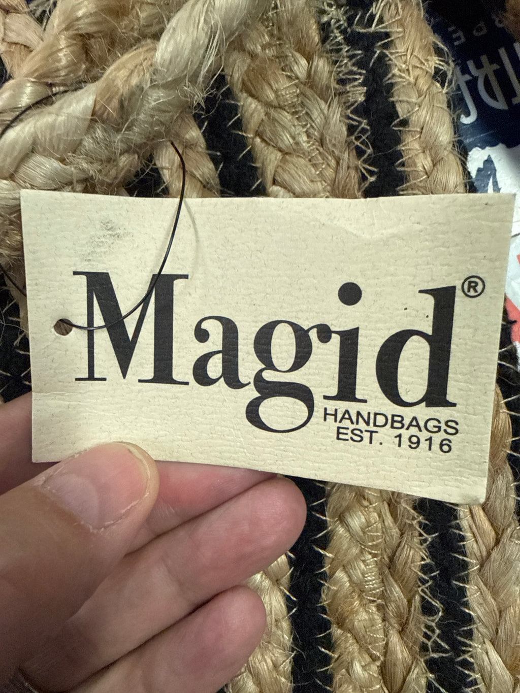 NWT Magid Jute Beach Totes (org$55)