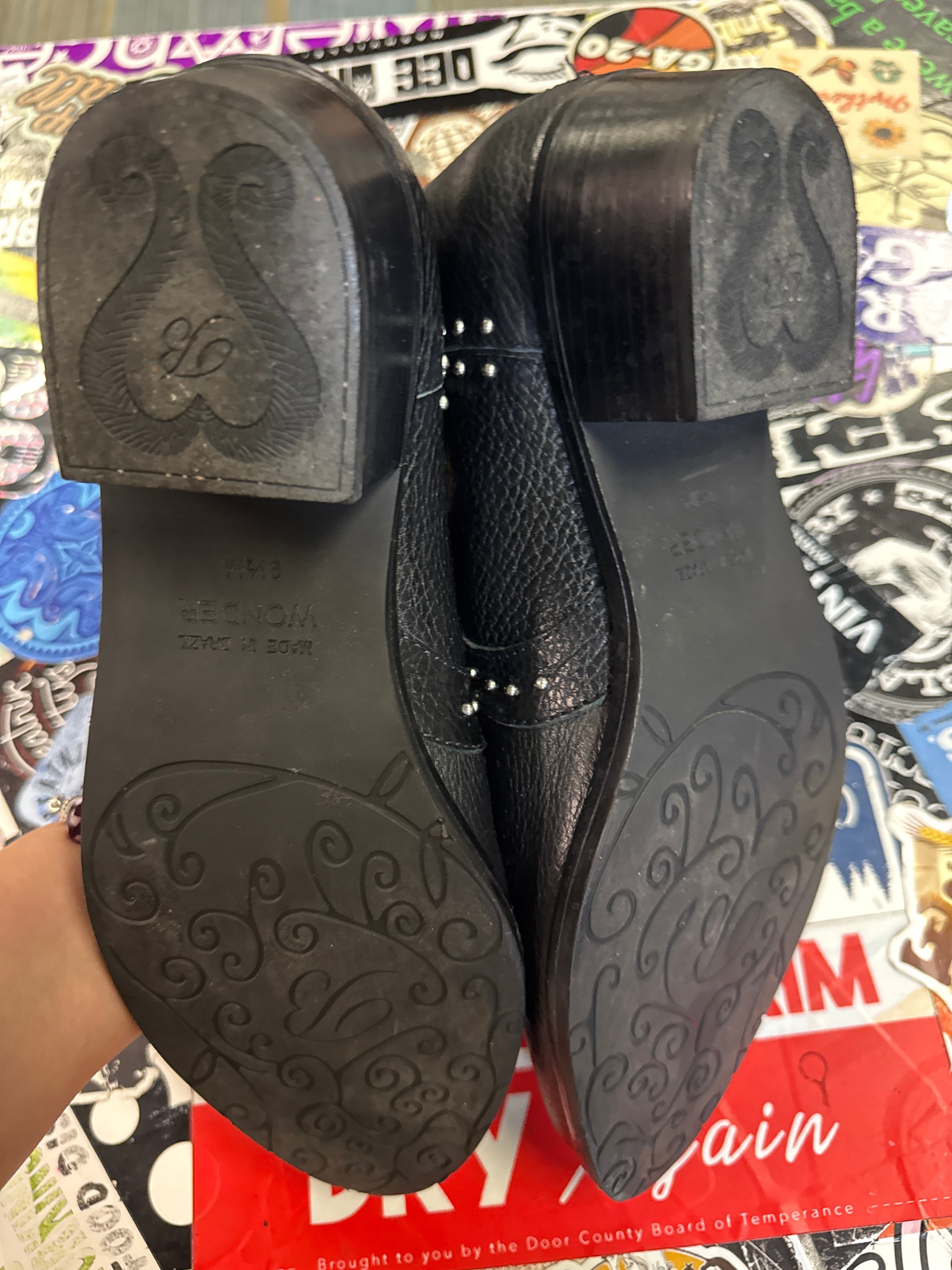 Brighton Leather Studded Boot (org$325)