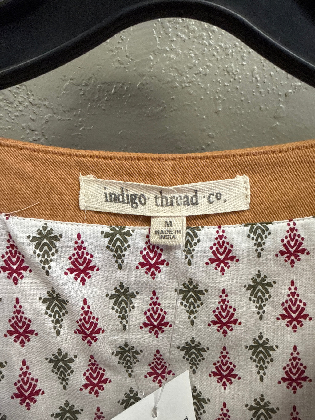 NWOT Indigo Thread Embroidered SW Jacket (org$98)
