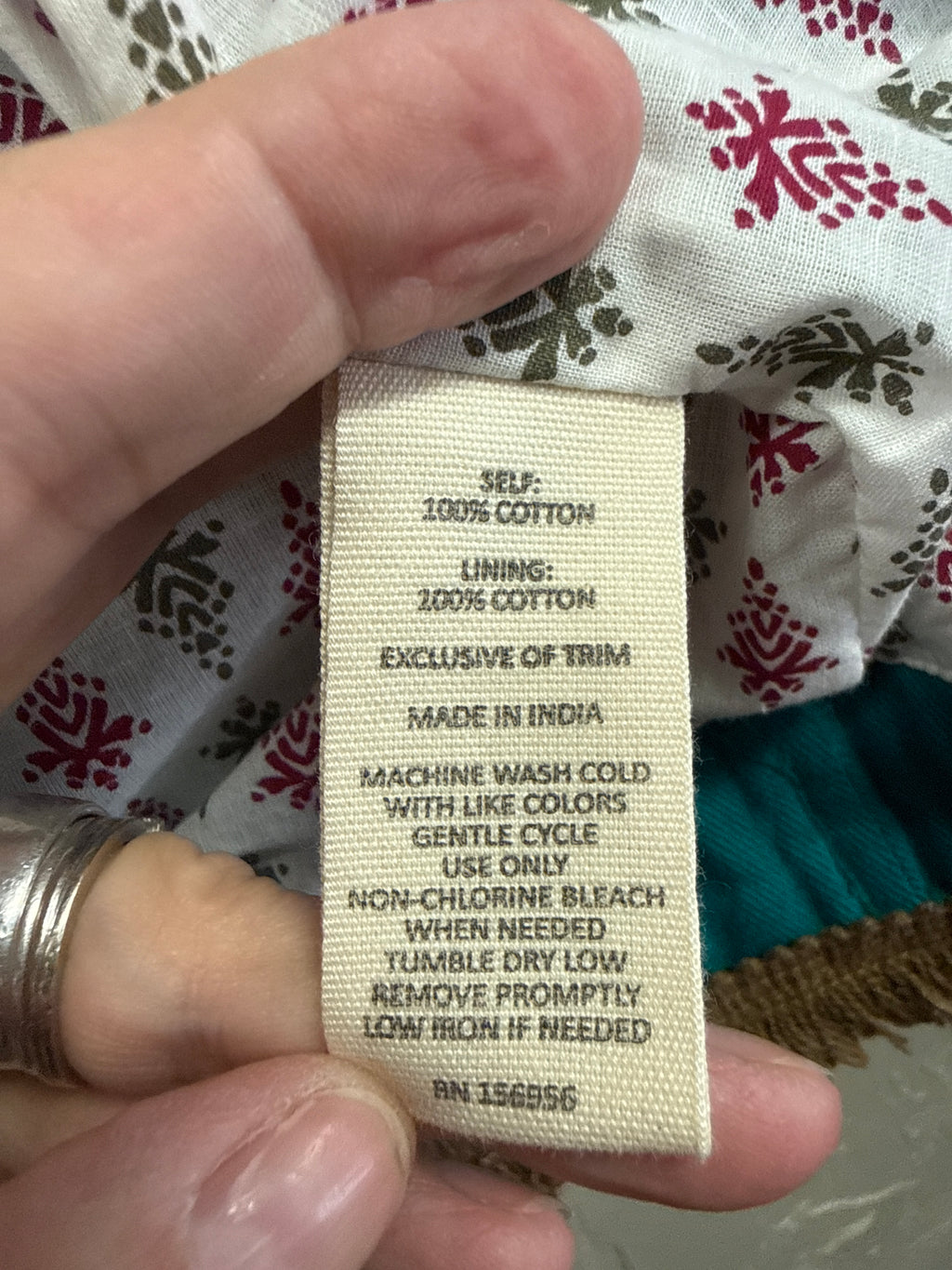 NWOT Indigo Thread Embroidered SW Jacket (org$98)