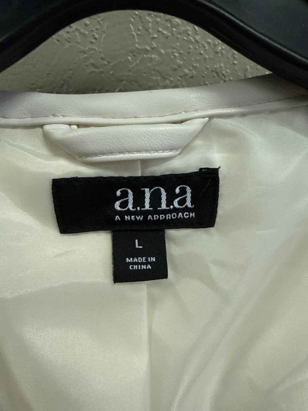 NWT a.n.a Vegan Leather Fringe Jacket (org$120)