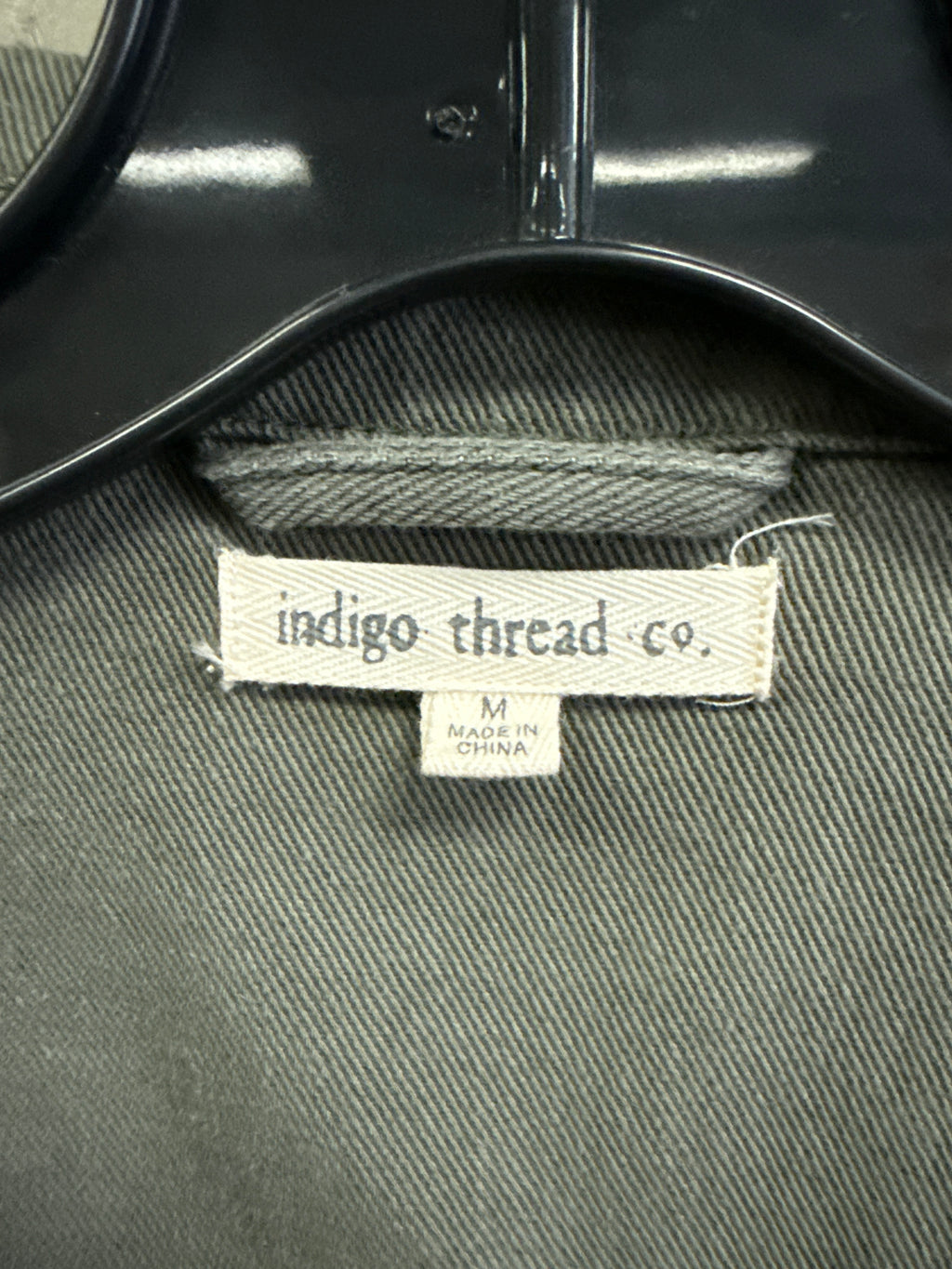 NWOT Indigo Thread Beaded Utility Jacket (org$95)