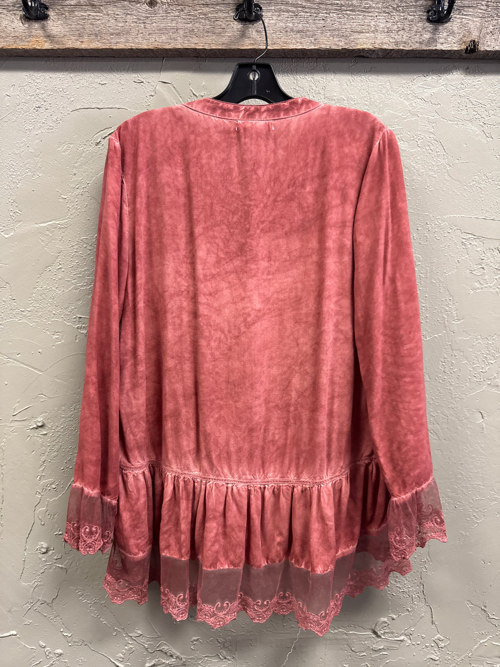 NWOT Indigo Thread Babydoll Tunic (org$68)