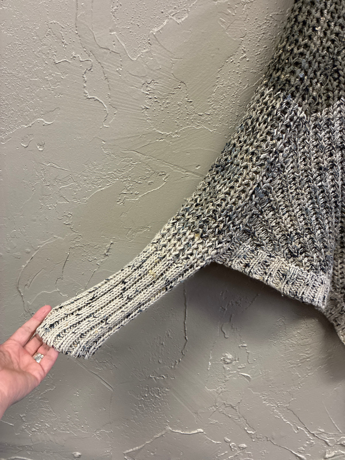 NWOT Simply Noelle Poncho Sweater (org$48)