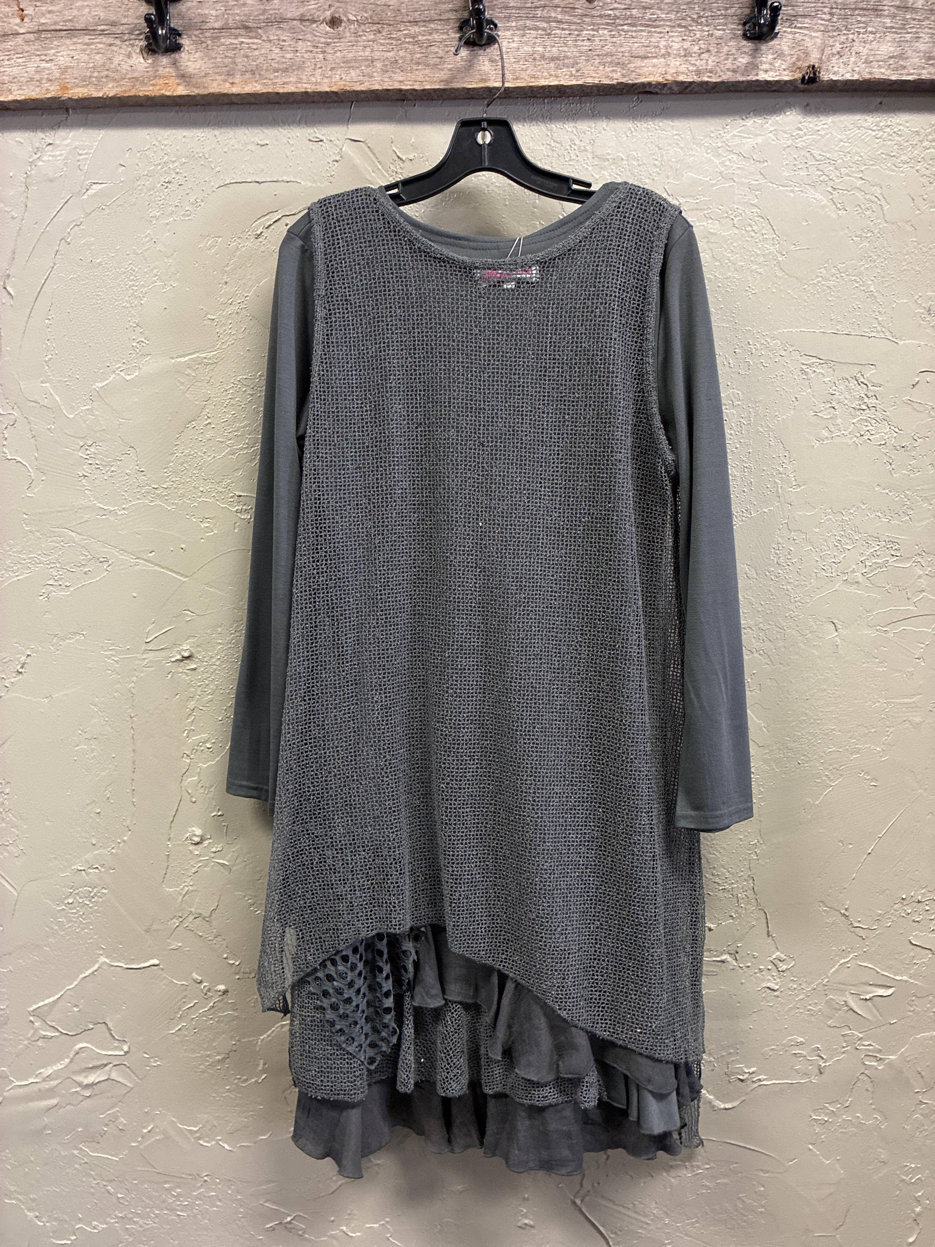 NWT Pretty Angel Layered Tunic (org$55)