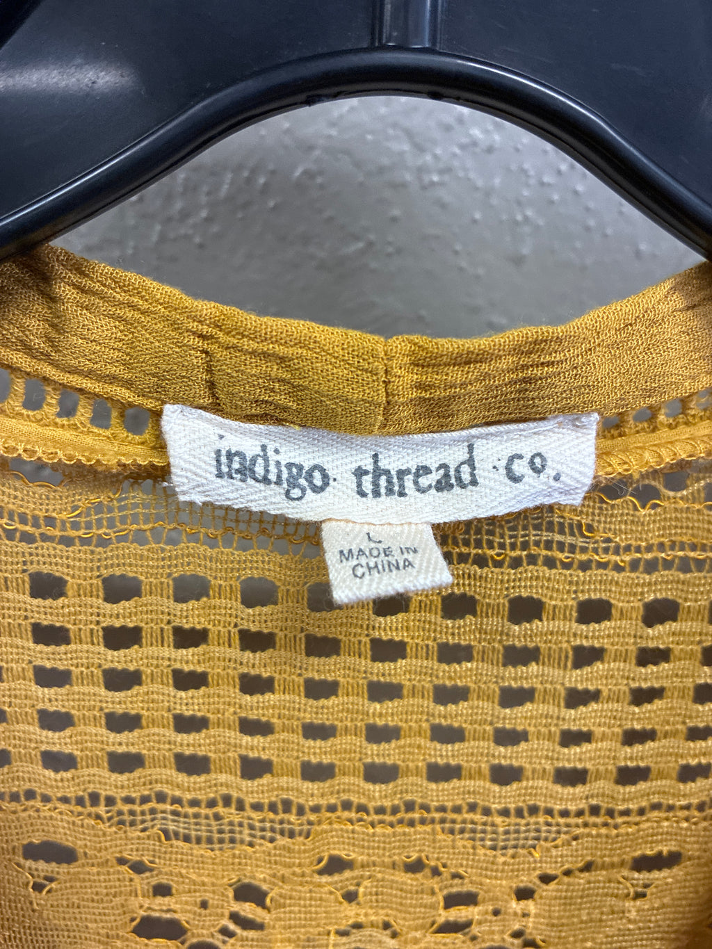 NWOT Indigo Thread Lace Insert Maxi (org$78)