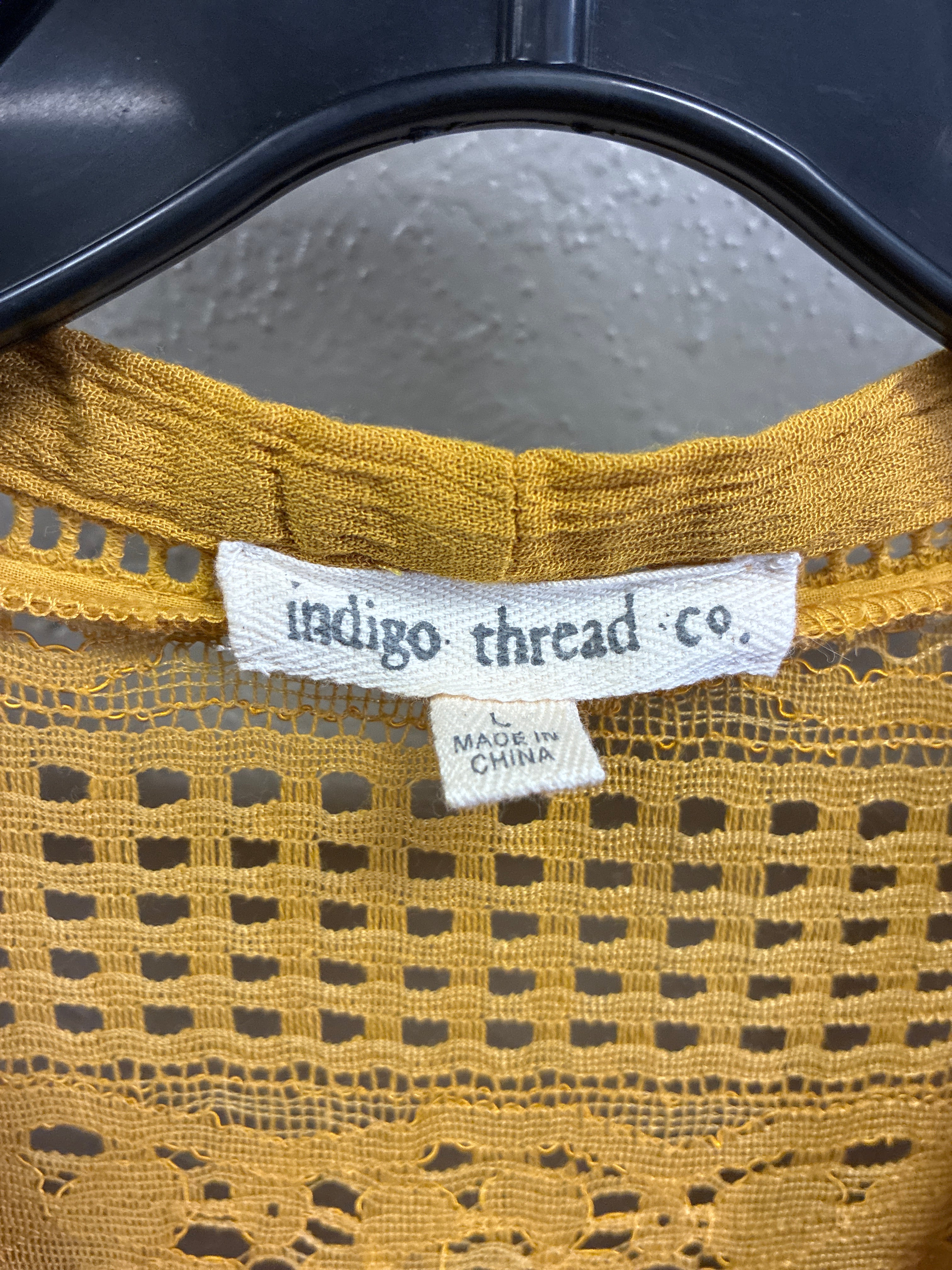 NWOT Indigo Thread Lace Insert Maxi (org$78)