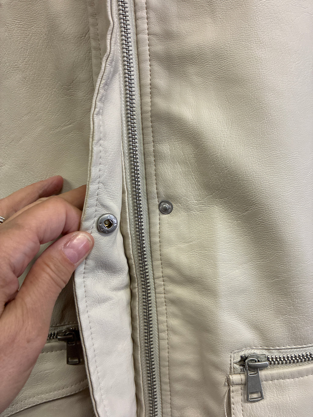 NWT Baccini Vegan Leather Jacket (org$89)
