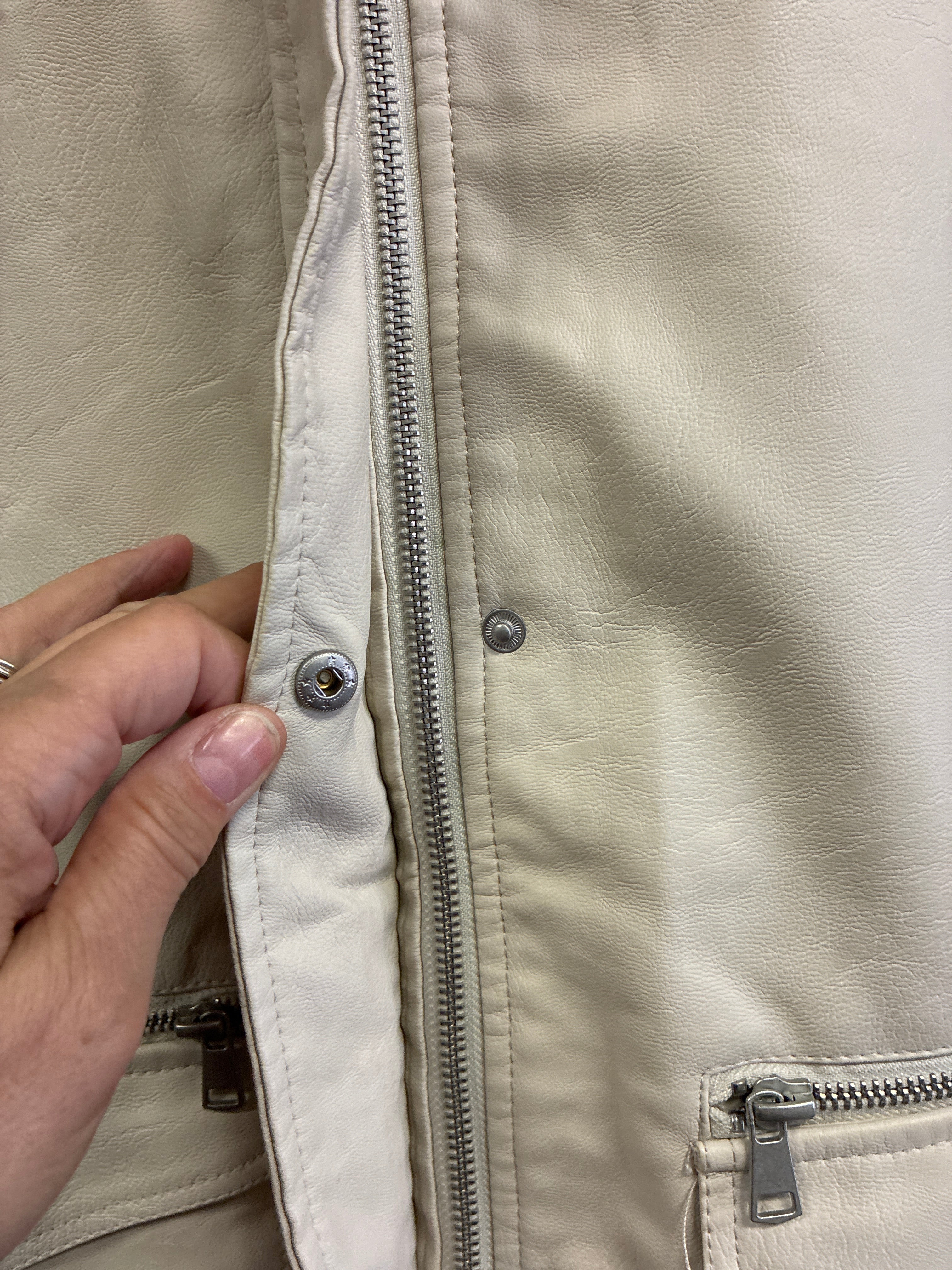 NWT Baccini Vegan Leather Jacket (org$89)