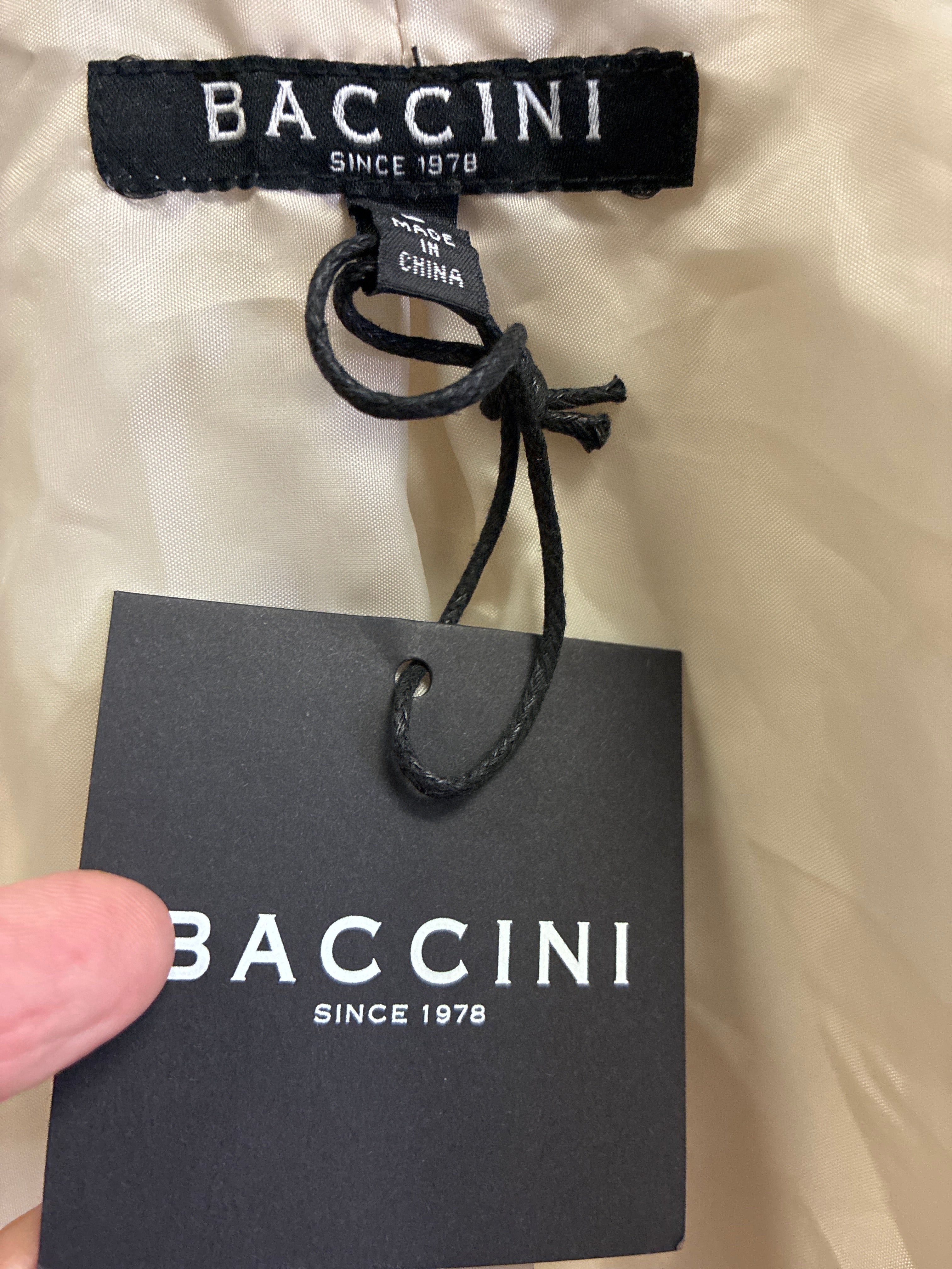 NWT Baccini Vegan Leather Jacket (org$89)