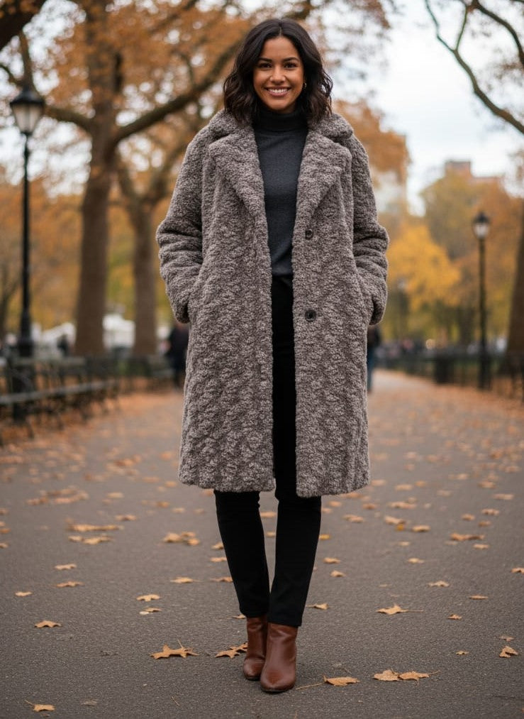 NWT Elie Tahari Teddy Coat (org$118)