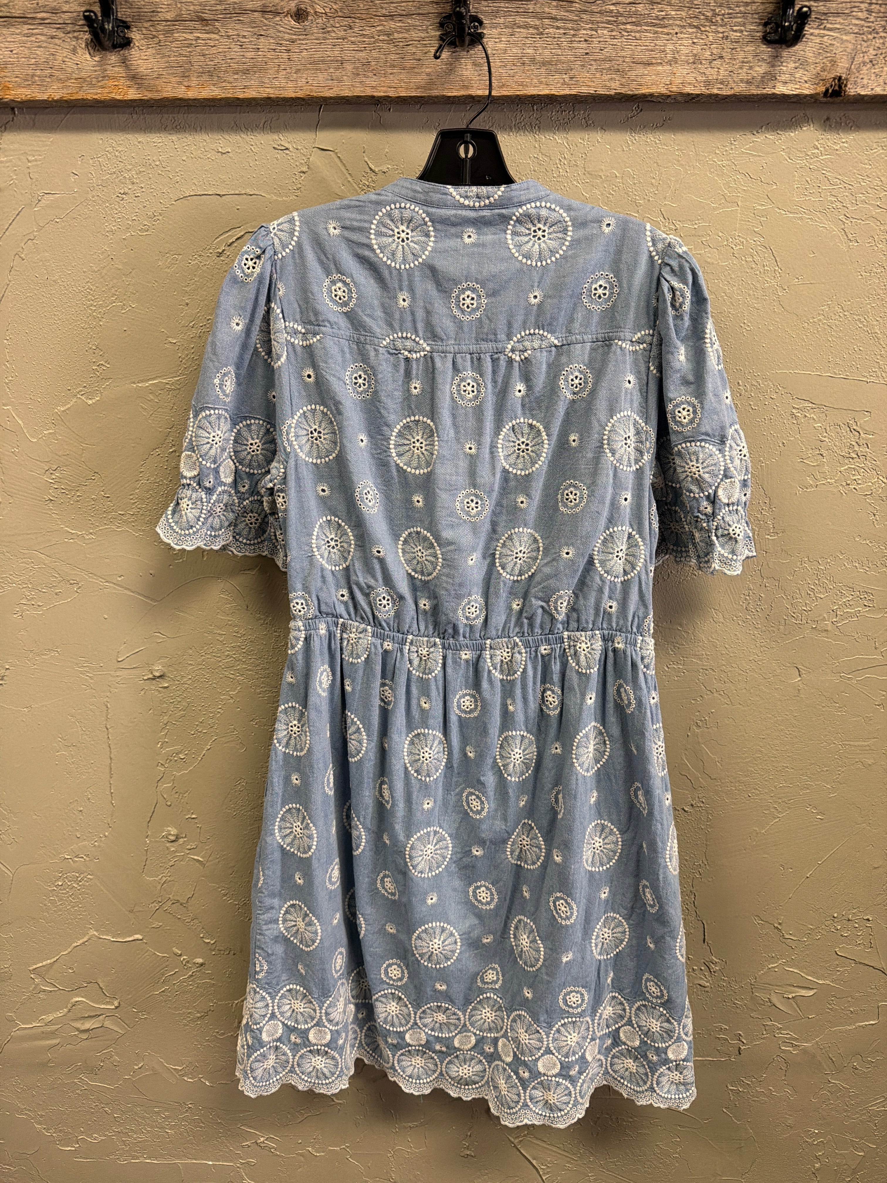 Boden Puff Sleeve Broderie Dress (org$170)