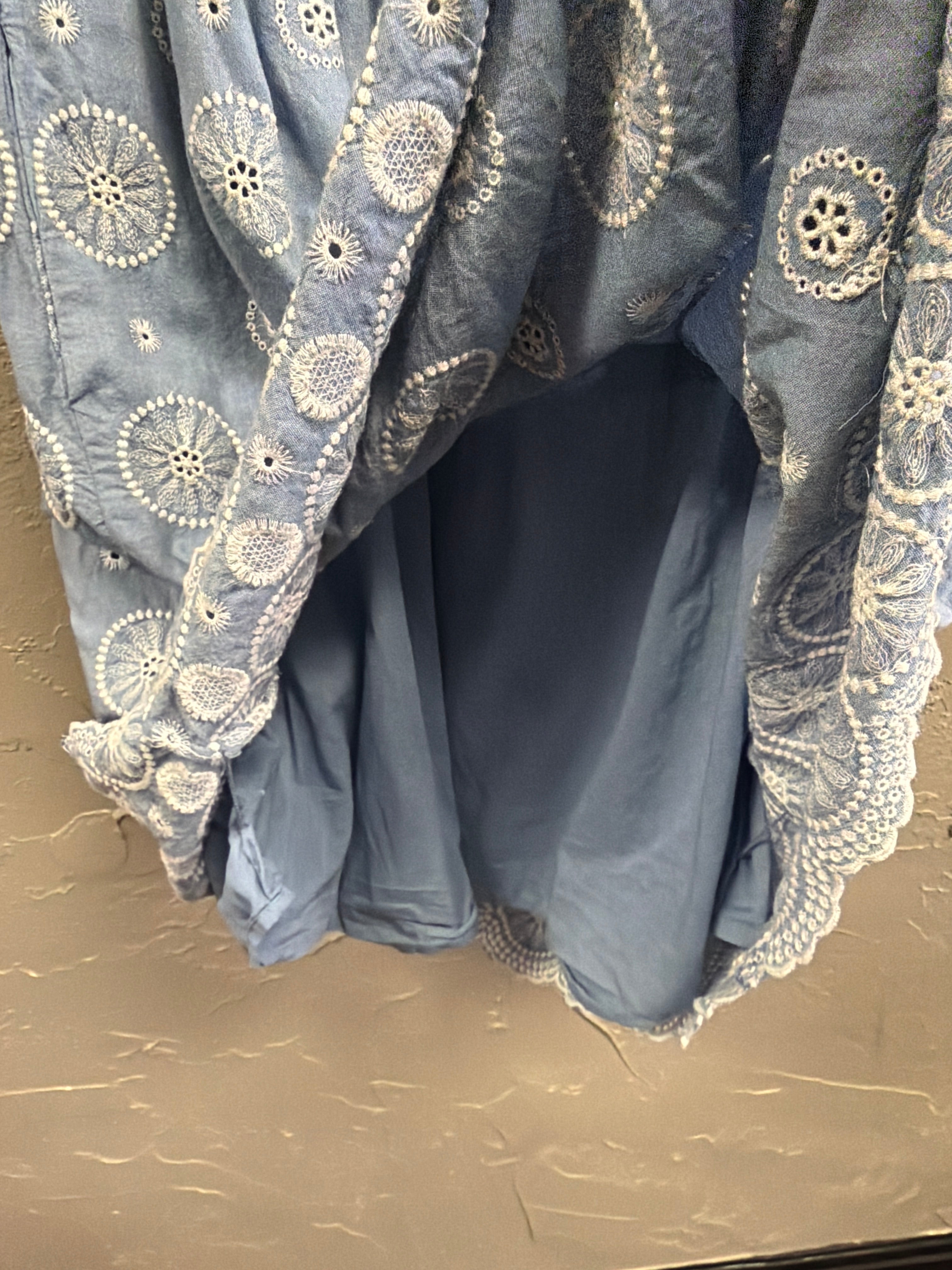 Boden Puff Sleeve Broderie Dress (org$170)