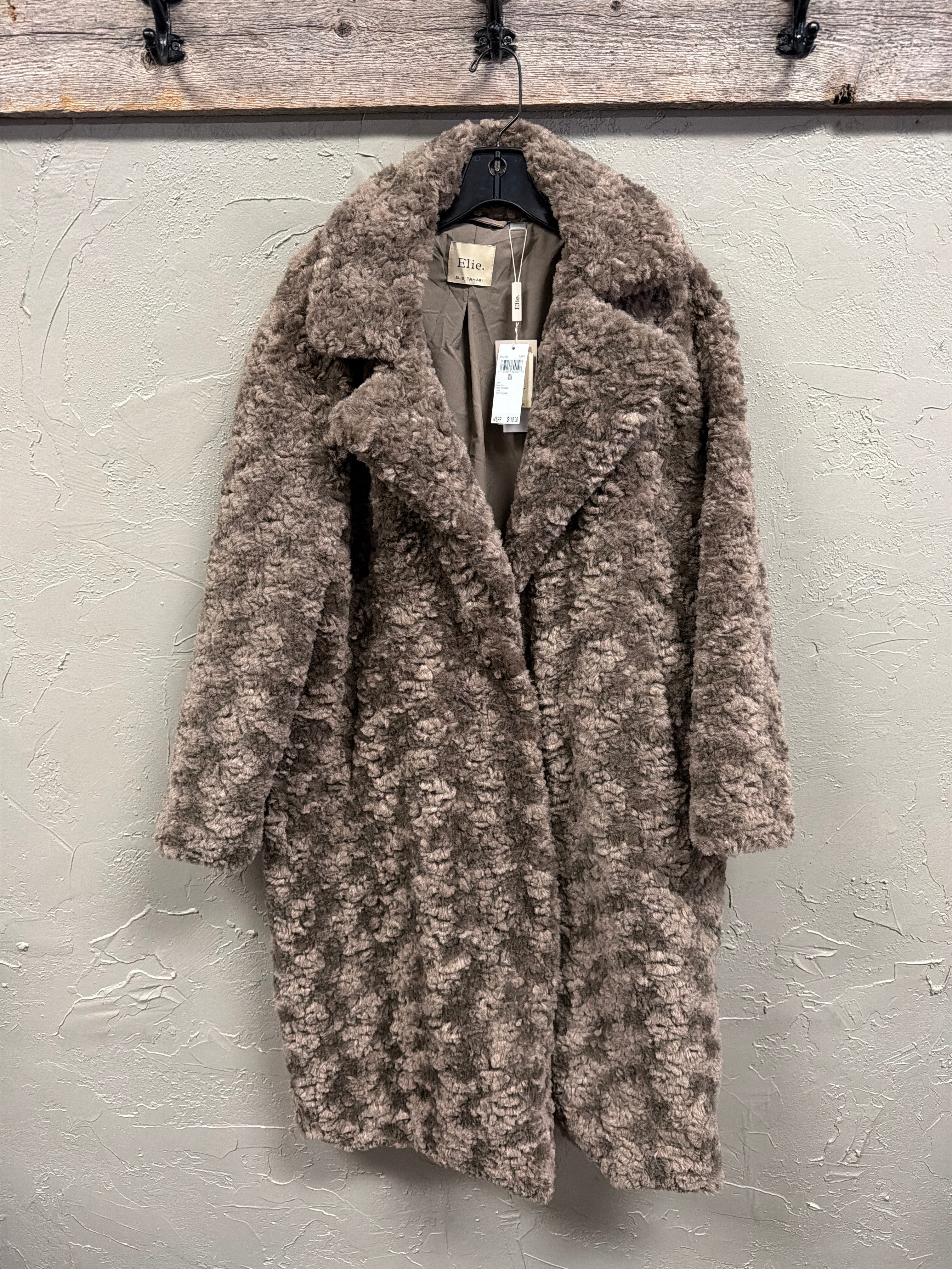 NWT Elie Tahari Teddy Coat (org$118)