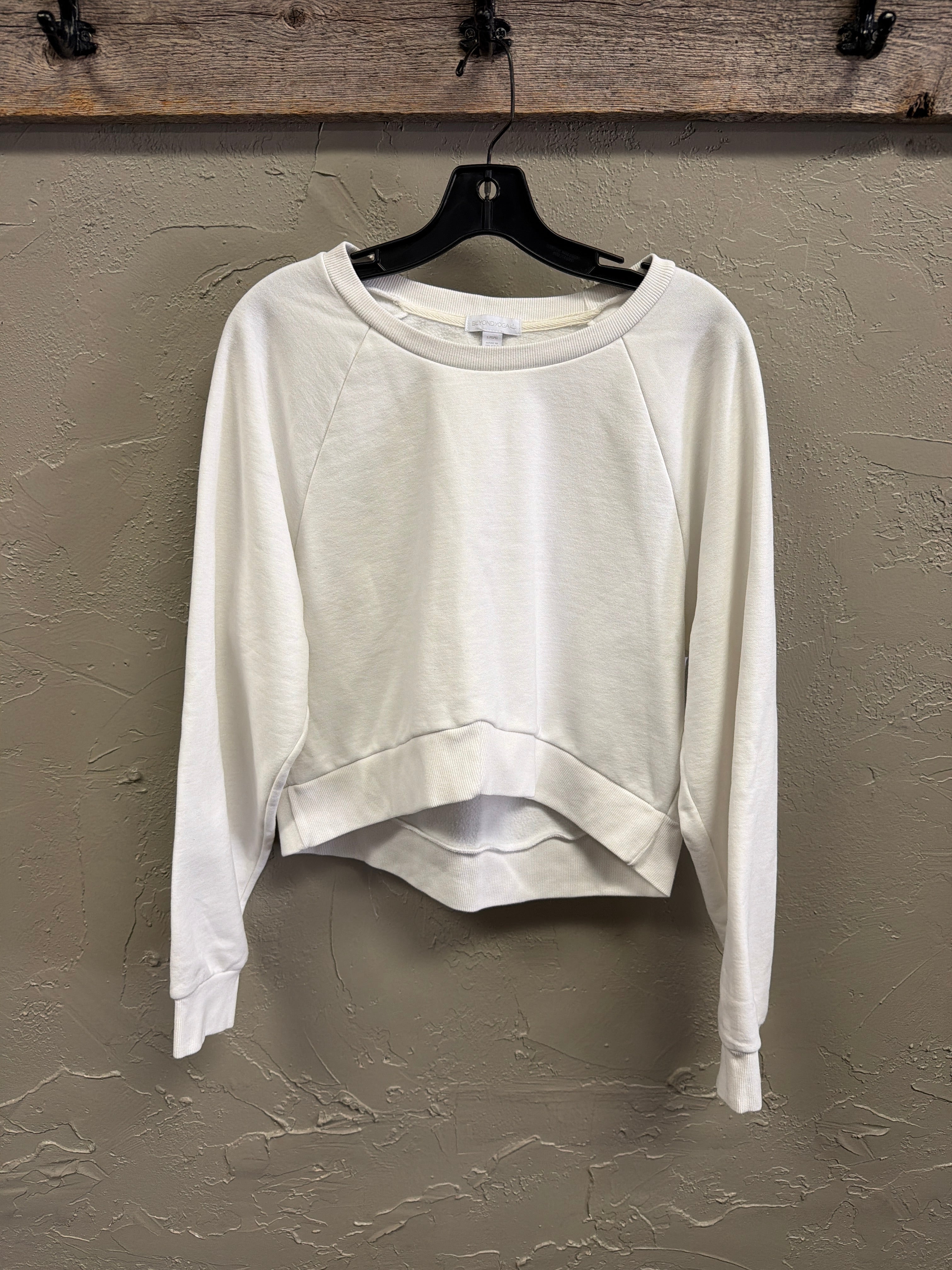 Beyond Yoga Uplift Cropped Pullover (org$98)