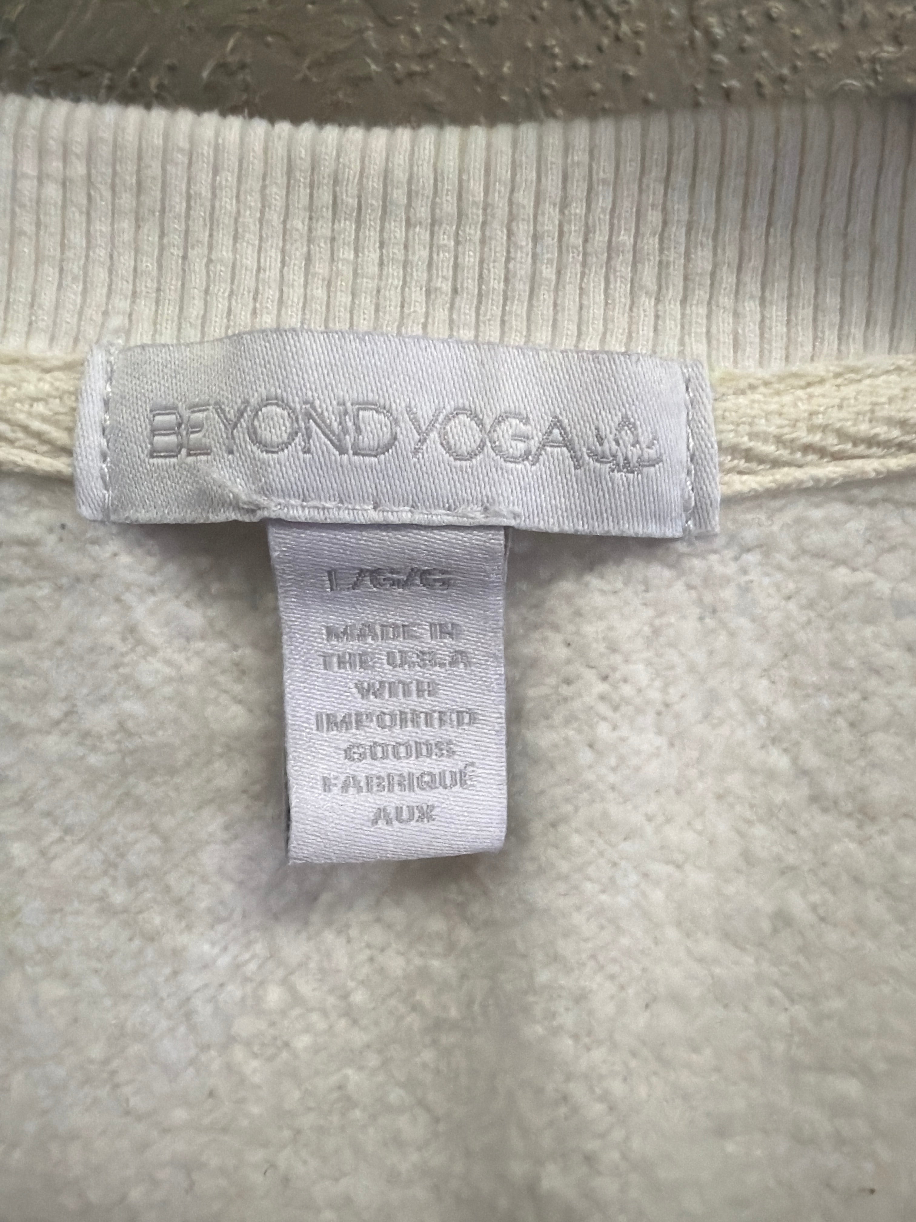 Beyond Yoga Uplift Cropped Pullover (org$98)