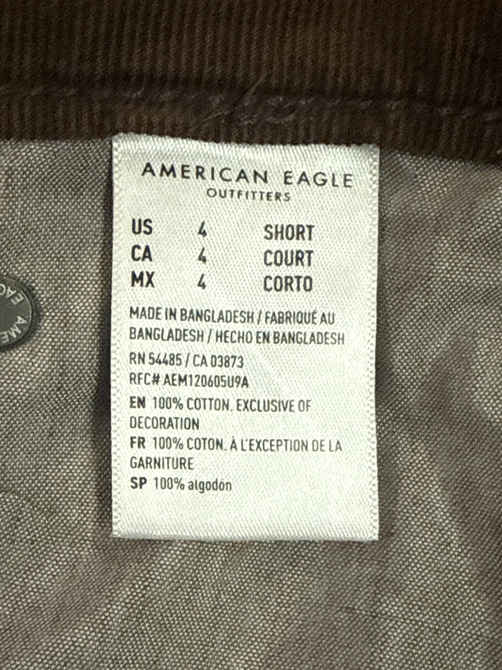 American Eagle Wide-Leg Cords