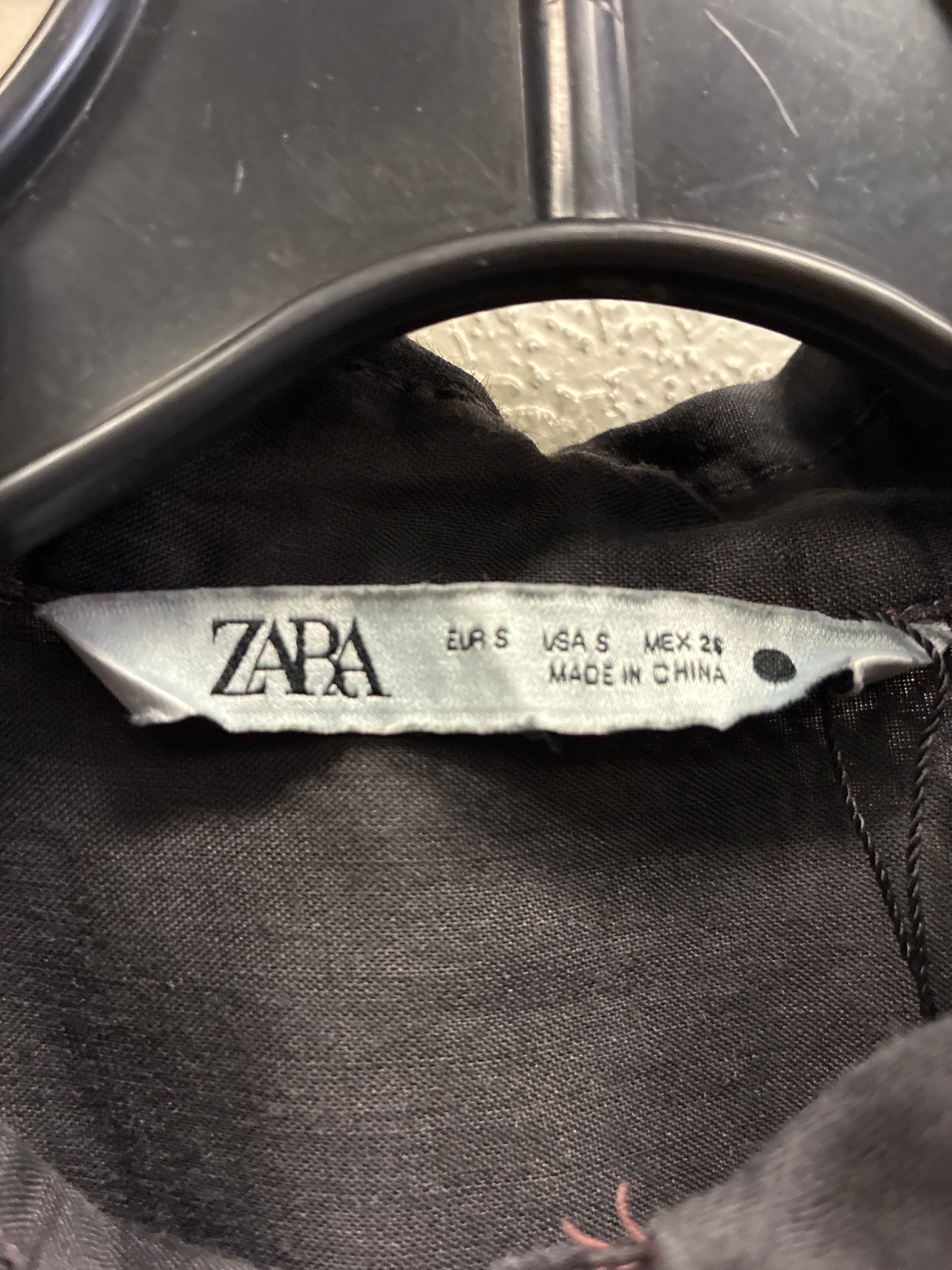 Zara Linen Tunic Shirt