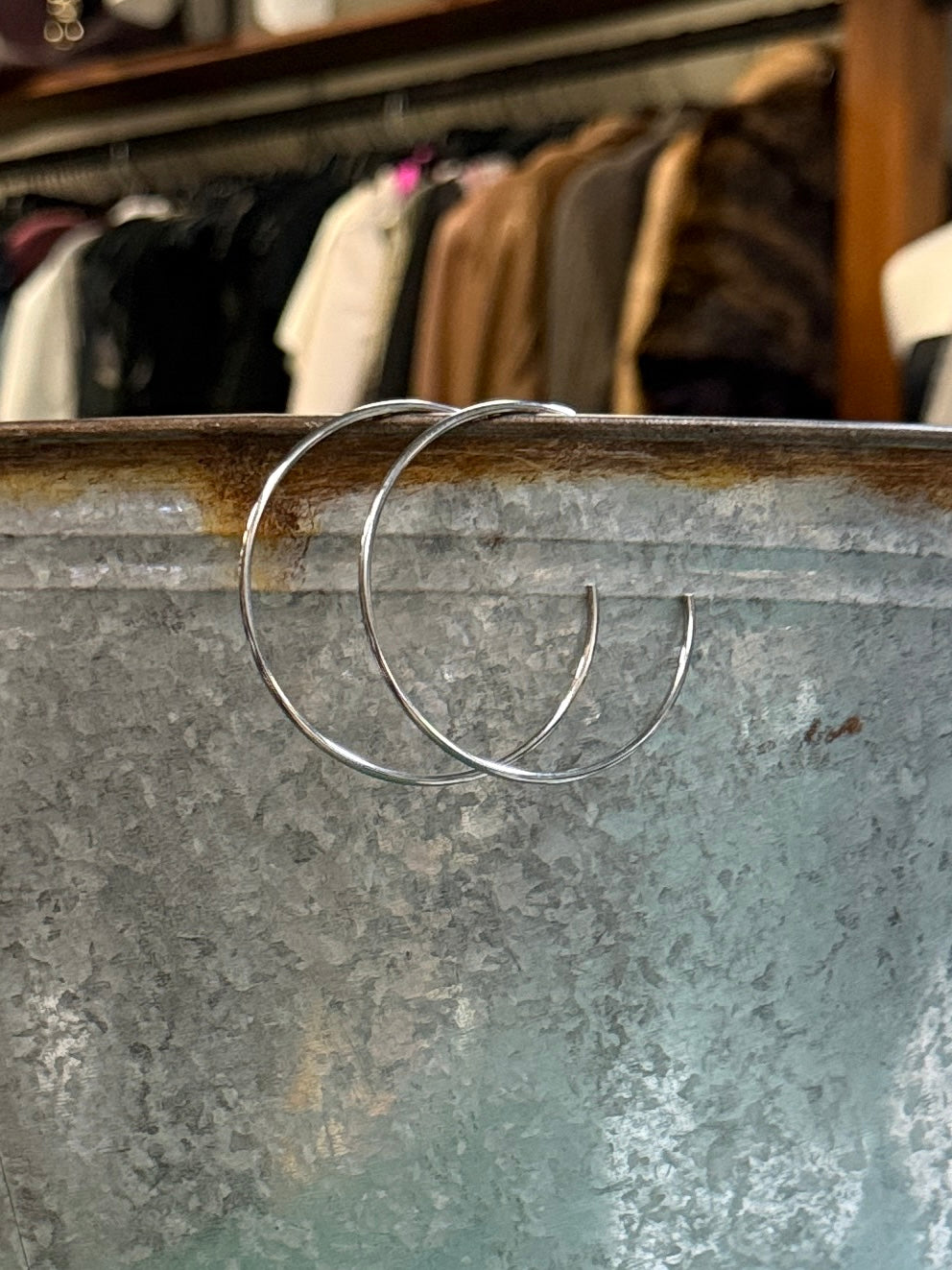 Michael Kors Whisper Hoops (org$75)