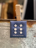 Sterling Cubic Zirconia Multi-Pak