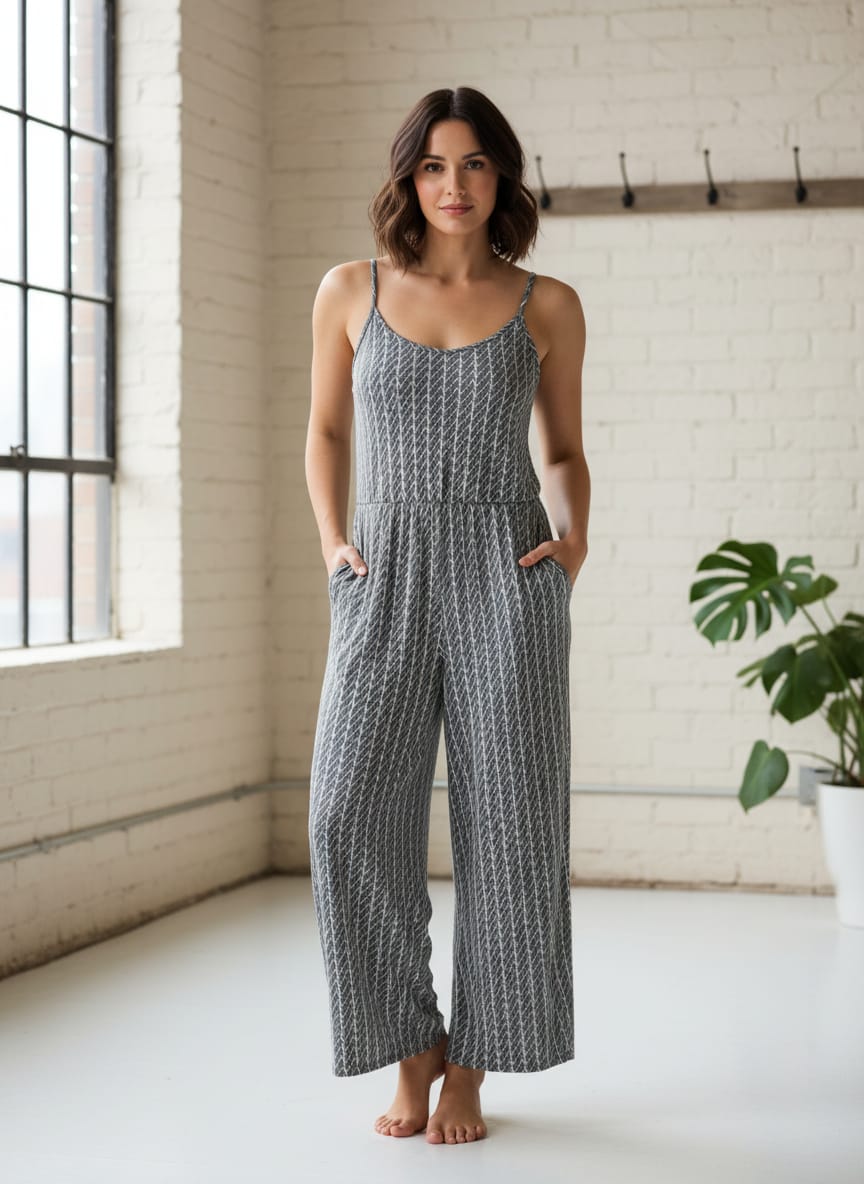 Kate Quinn Nautical Rope Jumpsuit
