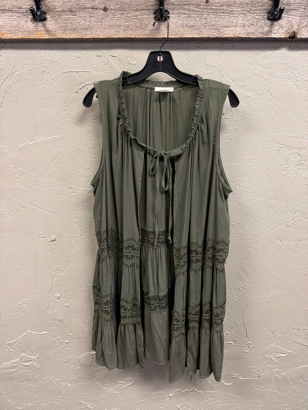 NWT Tru Self Open-Front Vest (org$40)