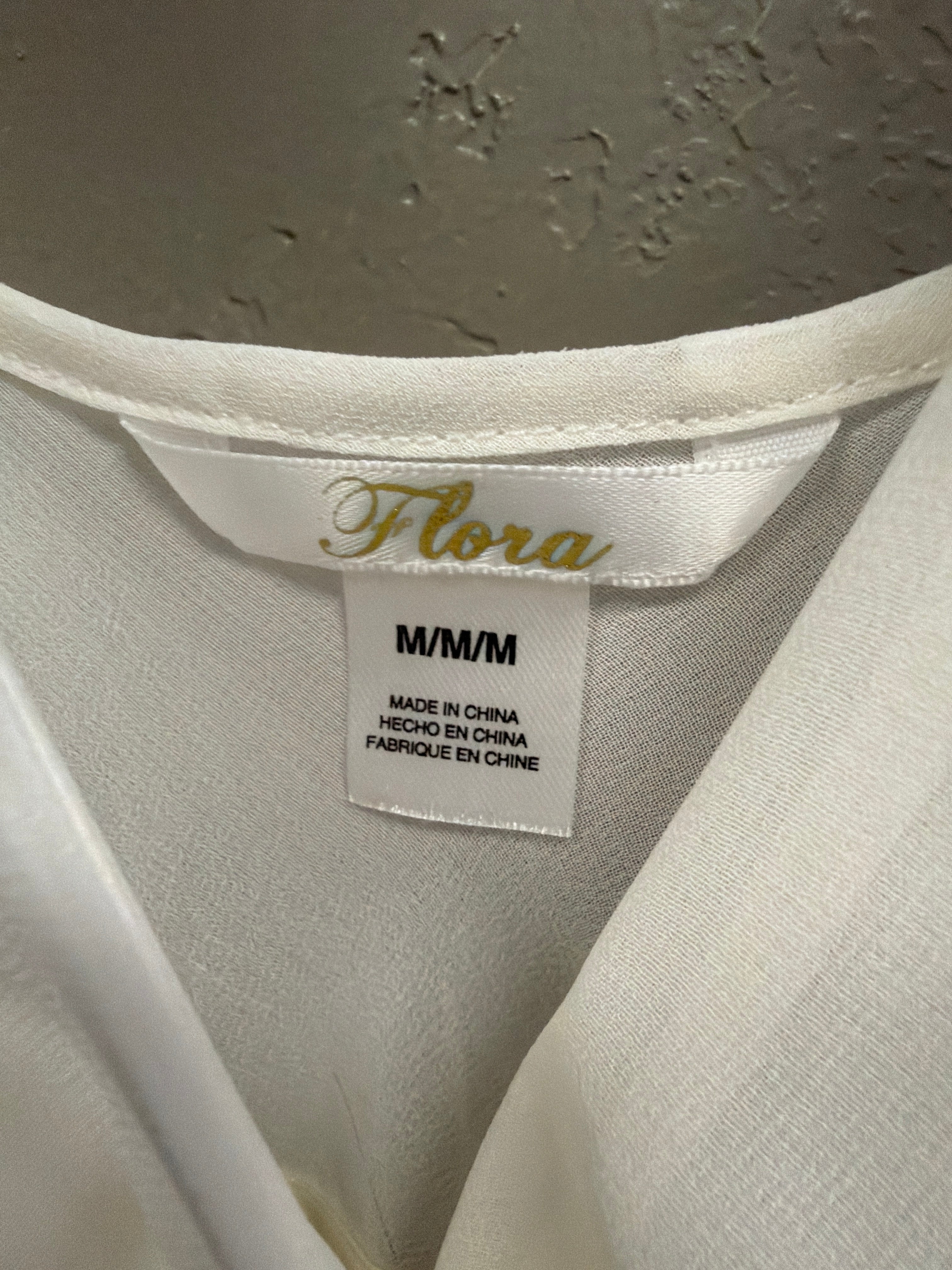 Flora Chiffon Nighty