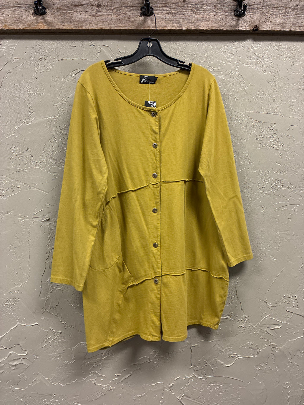*NWT Fenini Button-Down Tunic Dress (org$109)
