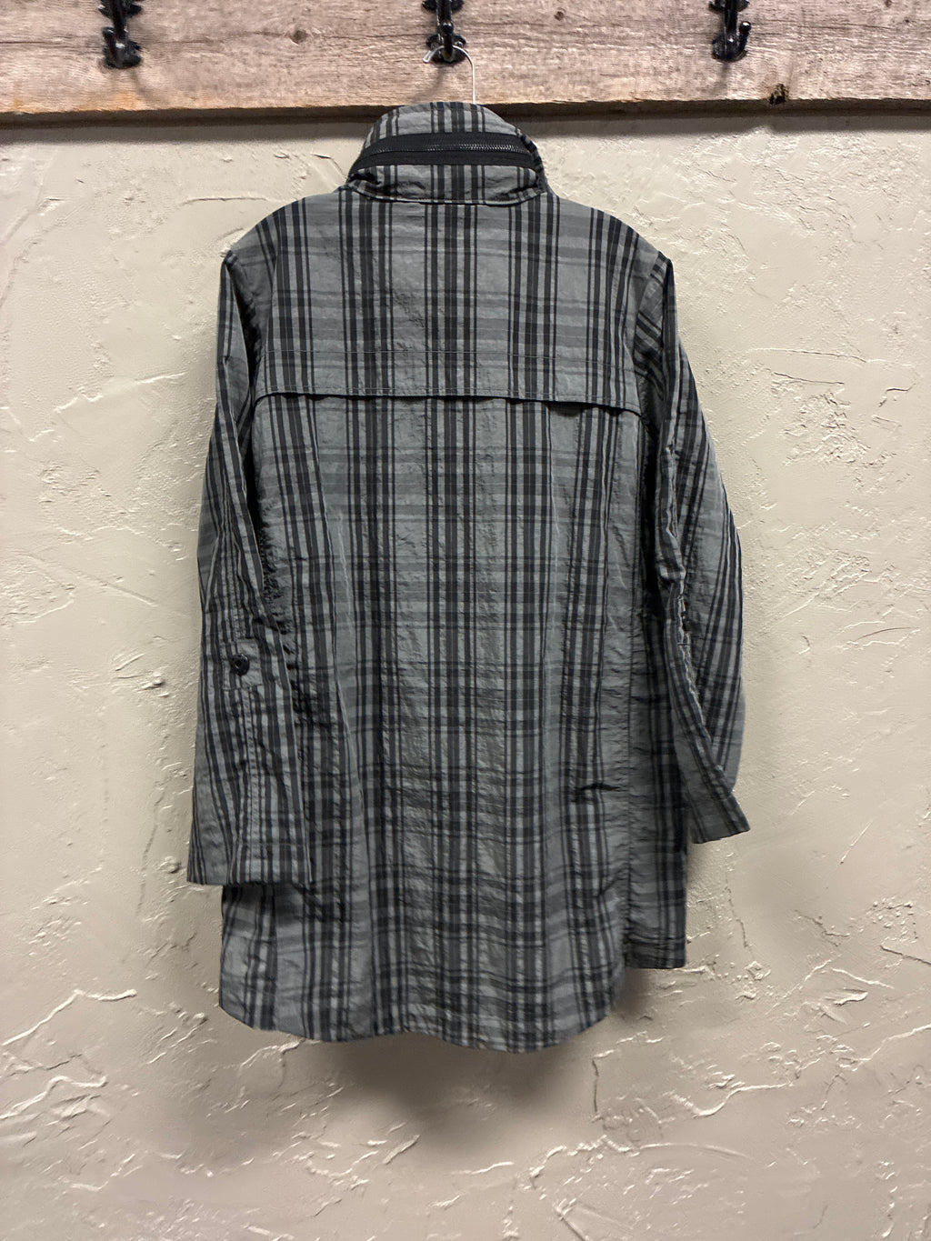 G.E.T Plaid Utility Field Jacket (org$130)