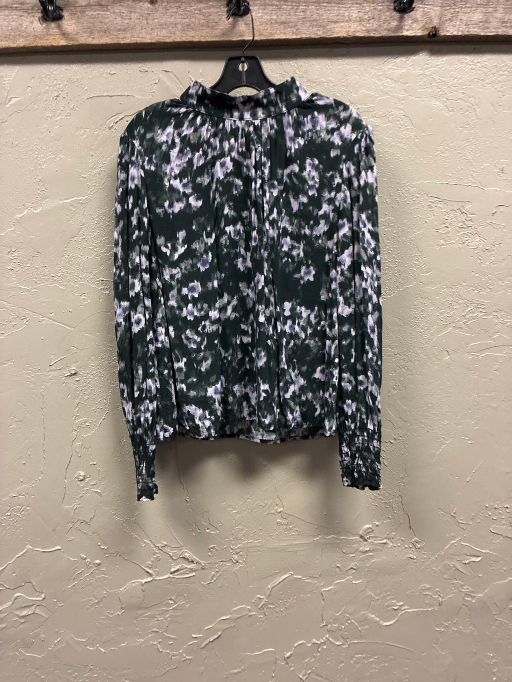 Bella Dahl Mock Neck Blouse (org$128)