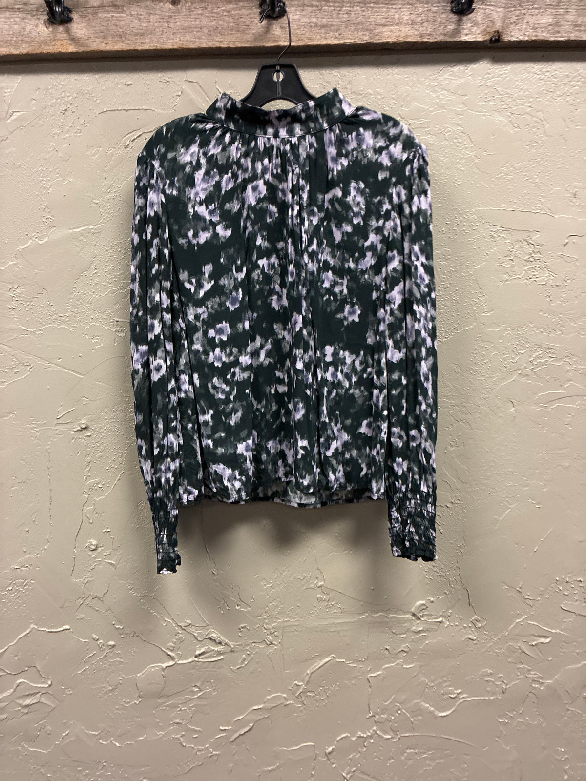 Bella Dahl Mock Neck Blouse (org$128)