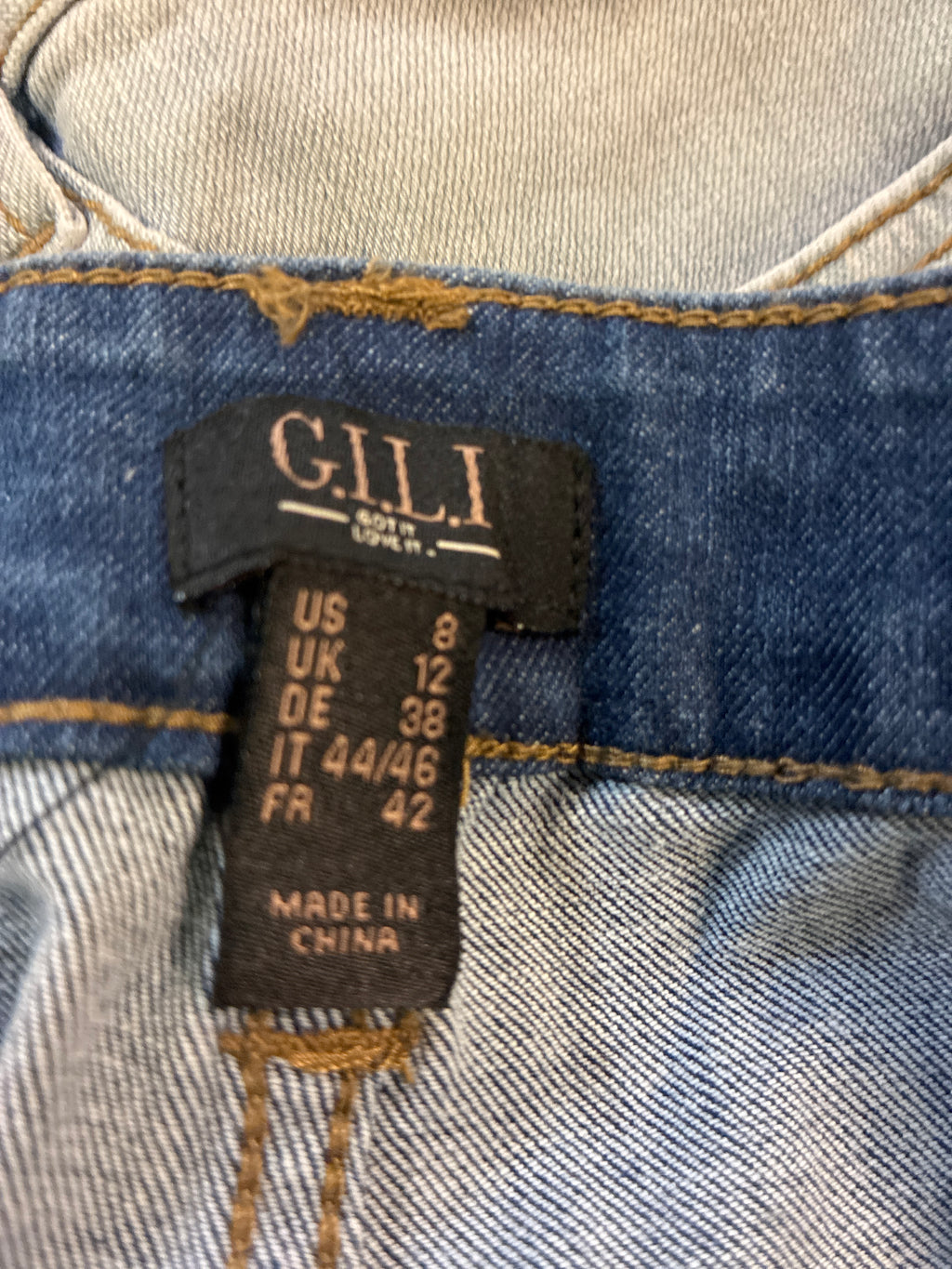 NWOT GILI Dual-Stretch Flares (org$69)