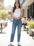 WHBM Relaxed Straight Jean (org$110)