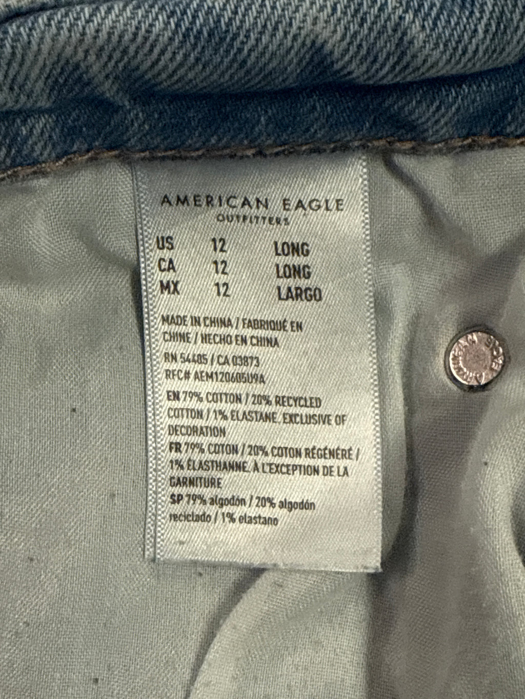 American Eagle Straight Jean