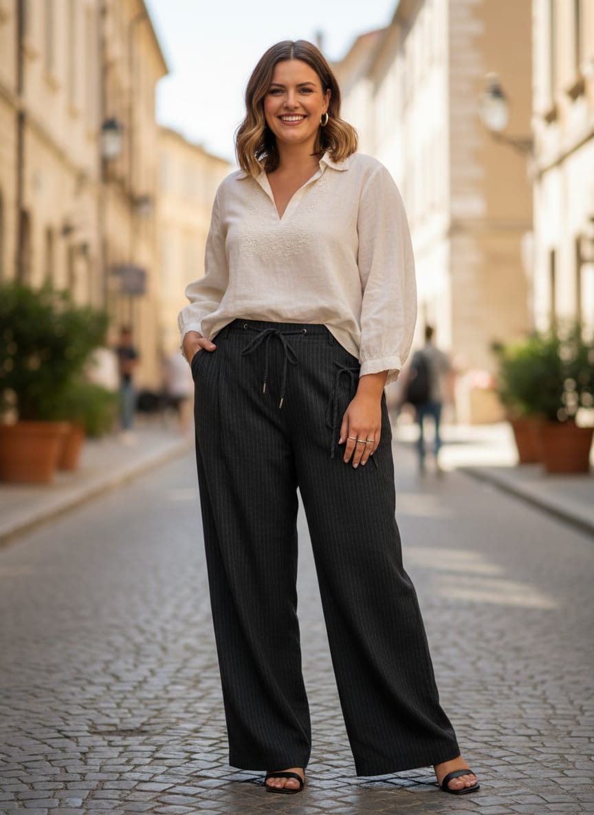 Damson Madder Drawstring Trousers (org$140)